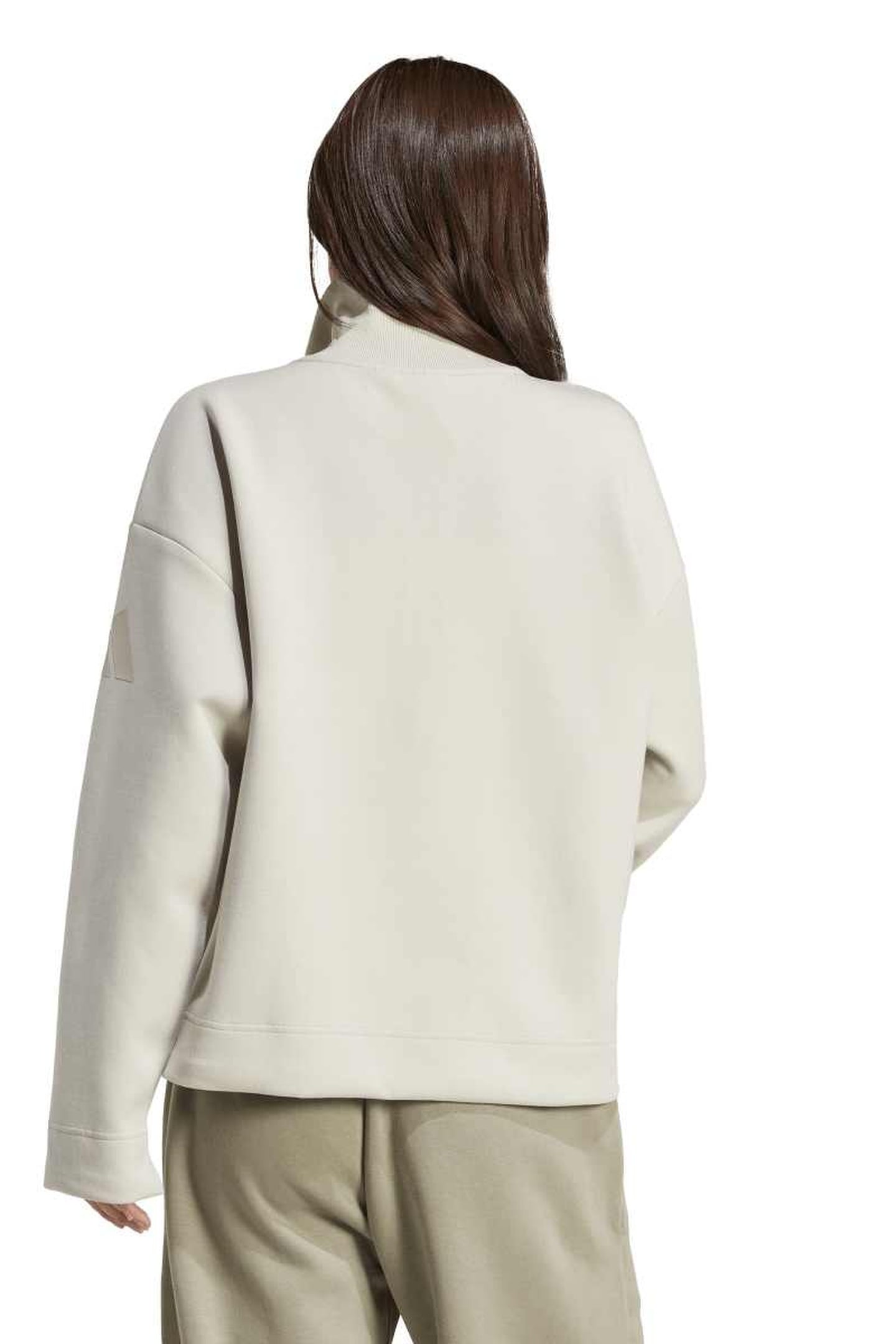 W ALL SZN SL QUARTER ZIP WONDER ALUMINA 2