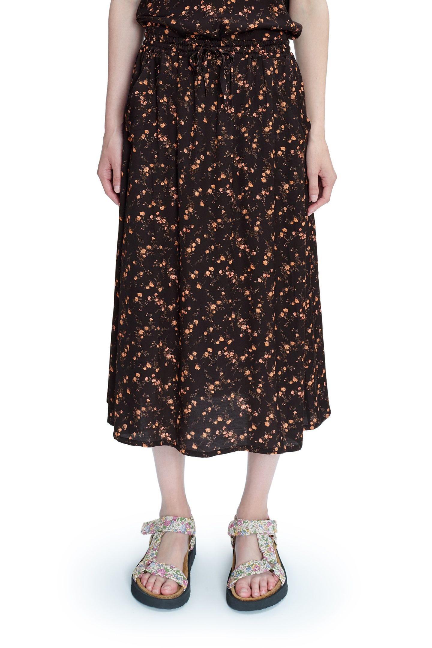 SKIRT MARIANNE FAUX BLACK 1