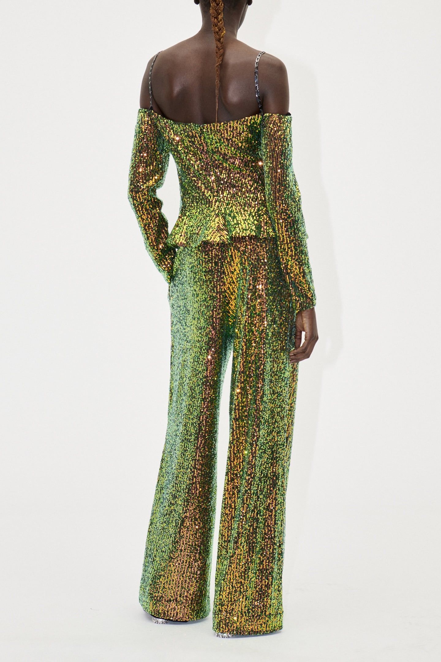 JESABELLE PANTS TAILORED OLIVE GREEN 2