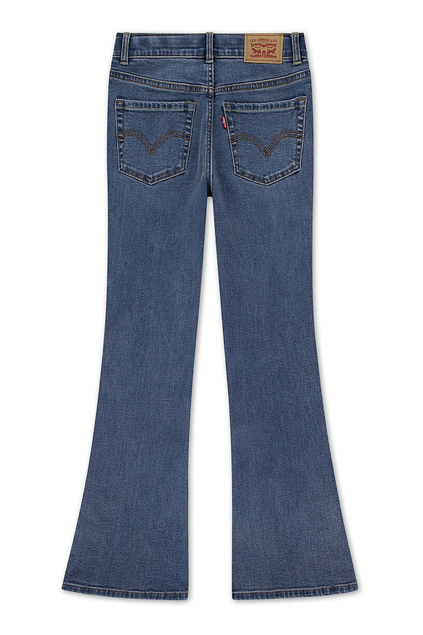 GIRLS 726 FLARE W/ SIDE SLIT BLUE WAVE 2