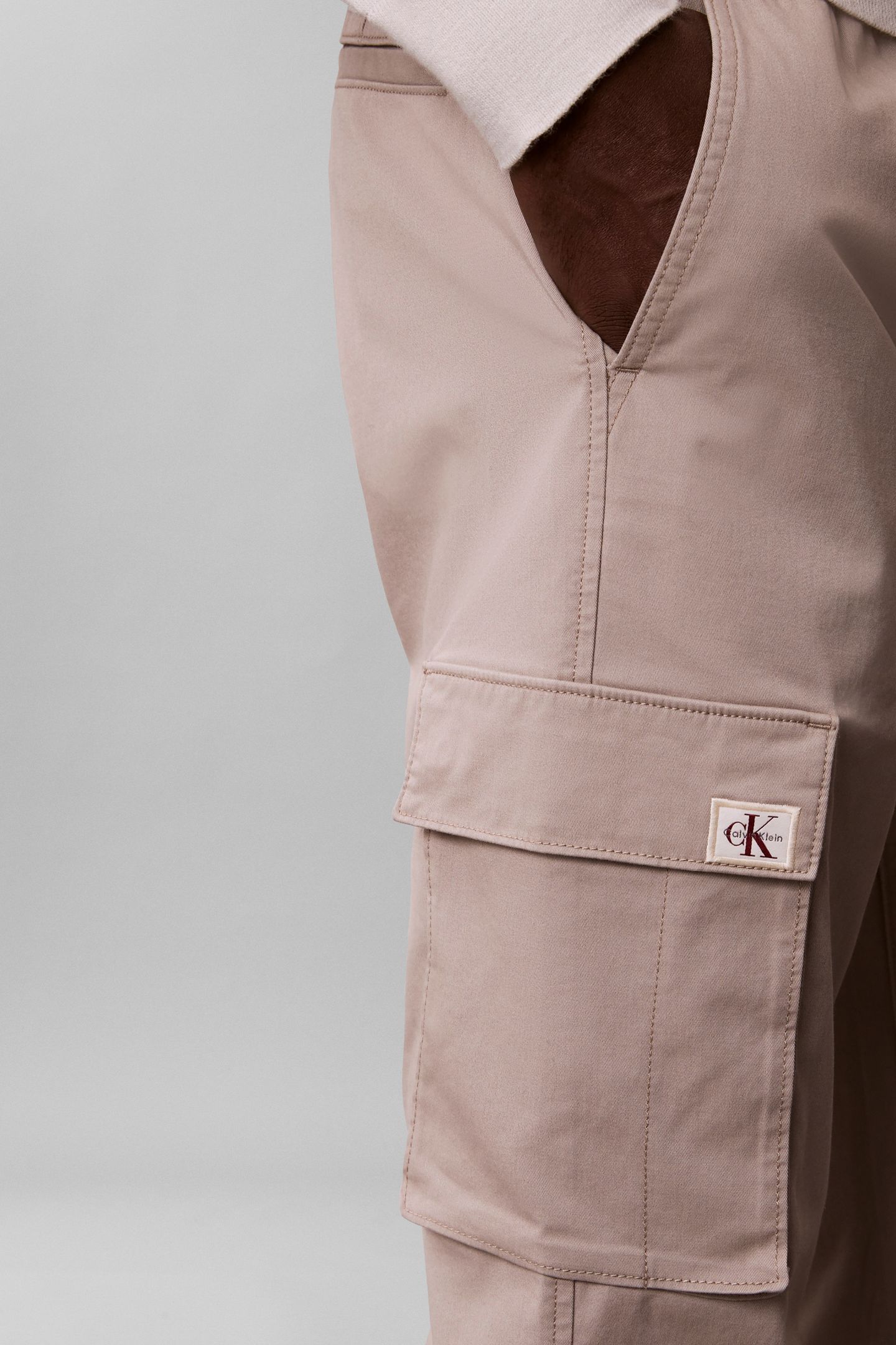 SKINNY COMFORT COTTON VINTAGE KHAKI 8