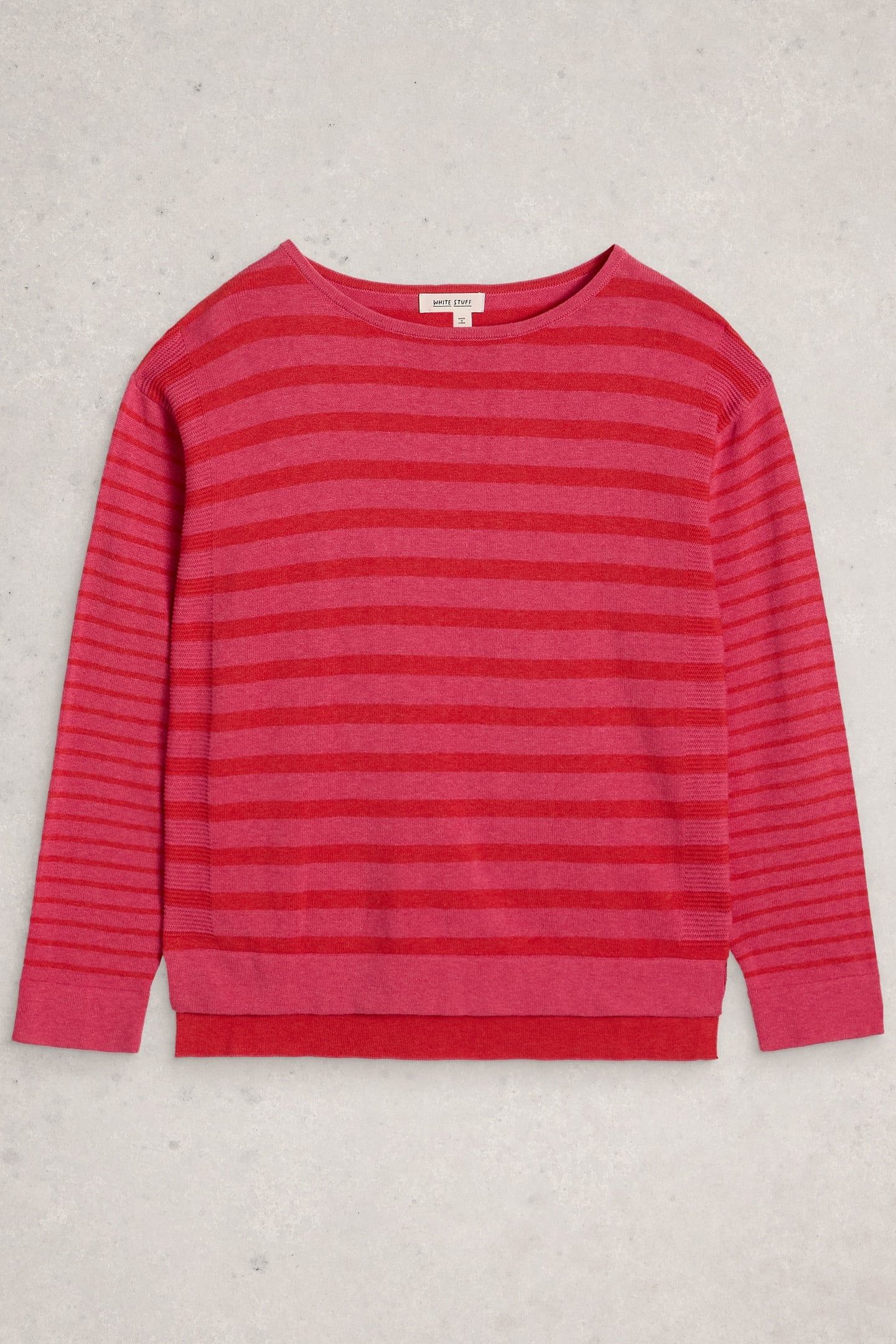 OPHIA STRIPE JUMPER PINK MULTI 1