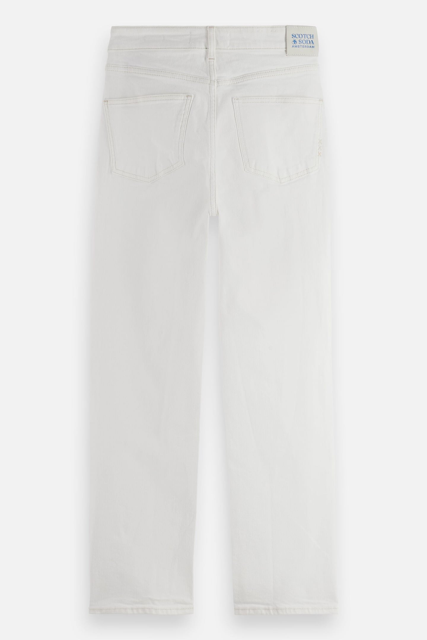 THE SKY STRAIGHT JEANS COOL WHITE 5
