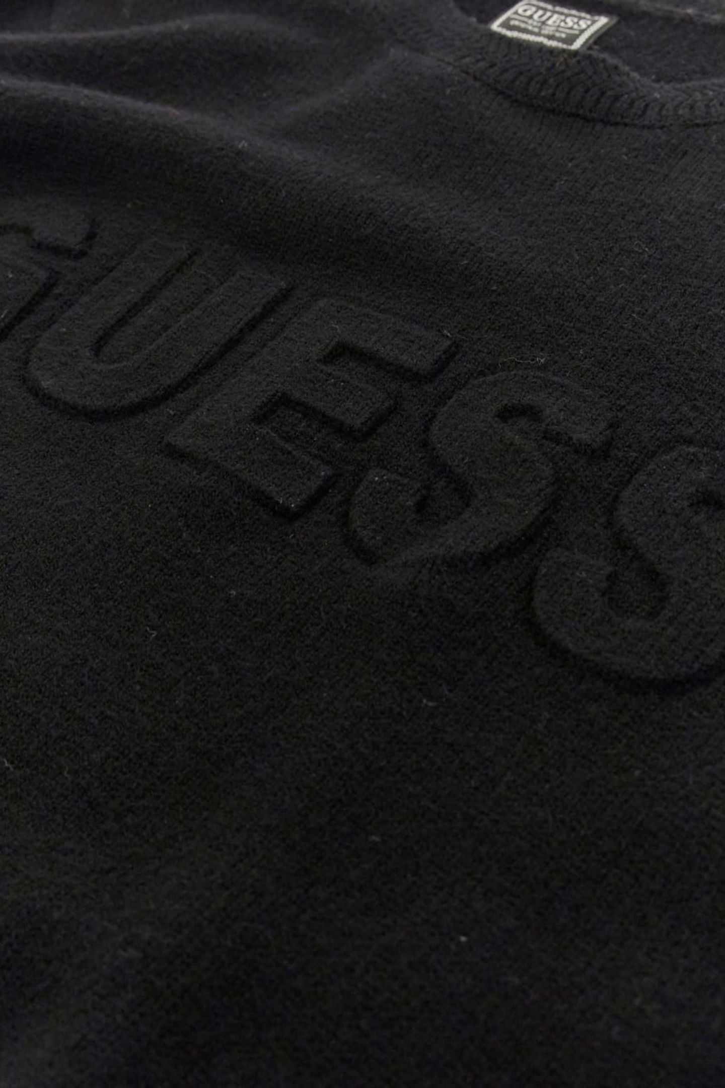 LS CN 3D GUESS LOGO JET BLACK A996 6
