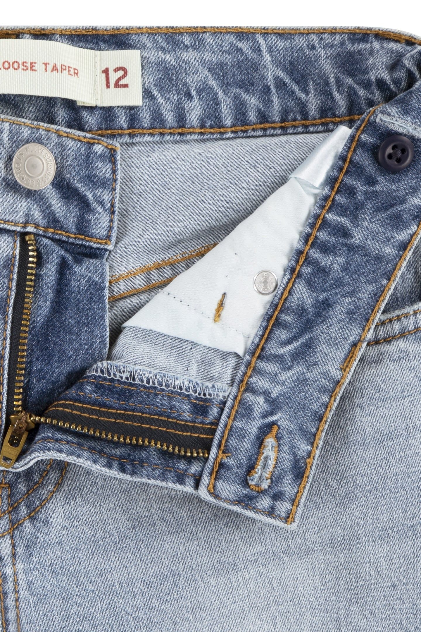 BOYS STAY LOOSE TAPER JEANS GRAIN OF SALT NO DESTRUCTION 3
