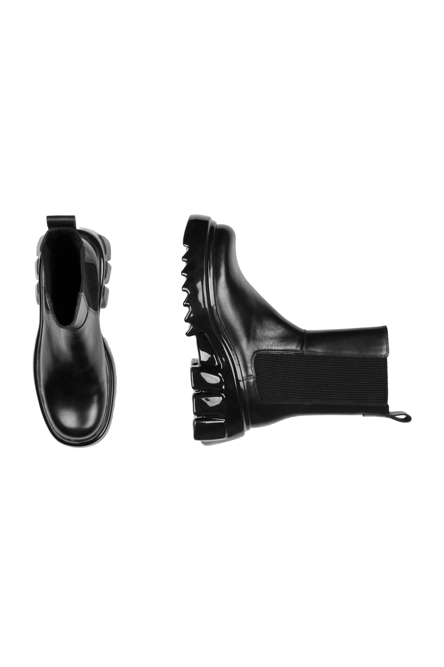 ZURICK CHELSEA HYBRID SPACE WEDGE BOOT JET BLACK 2