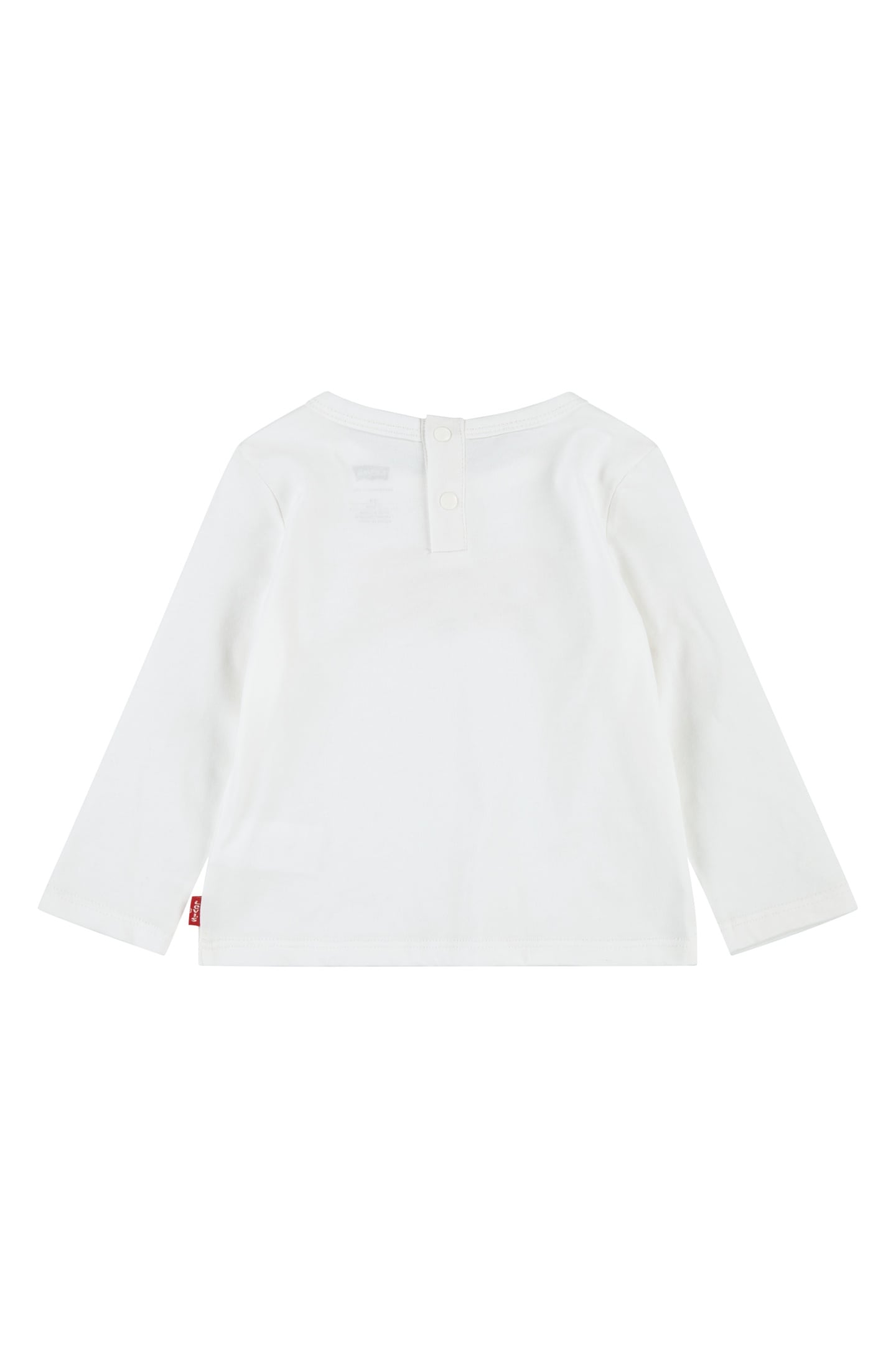 GIRLS BATWING CHECKERBOARD TEE WHITE ALYSSUM 2