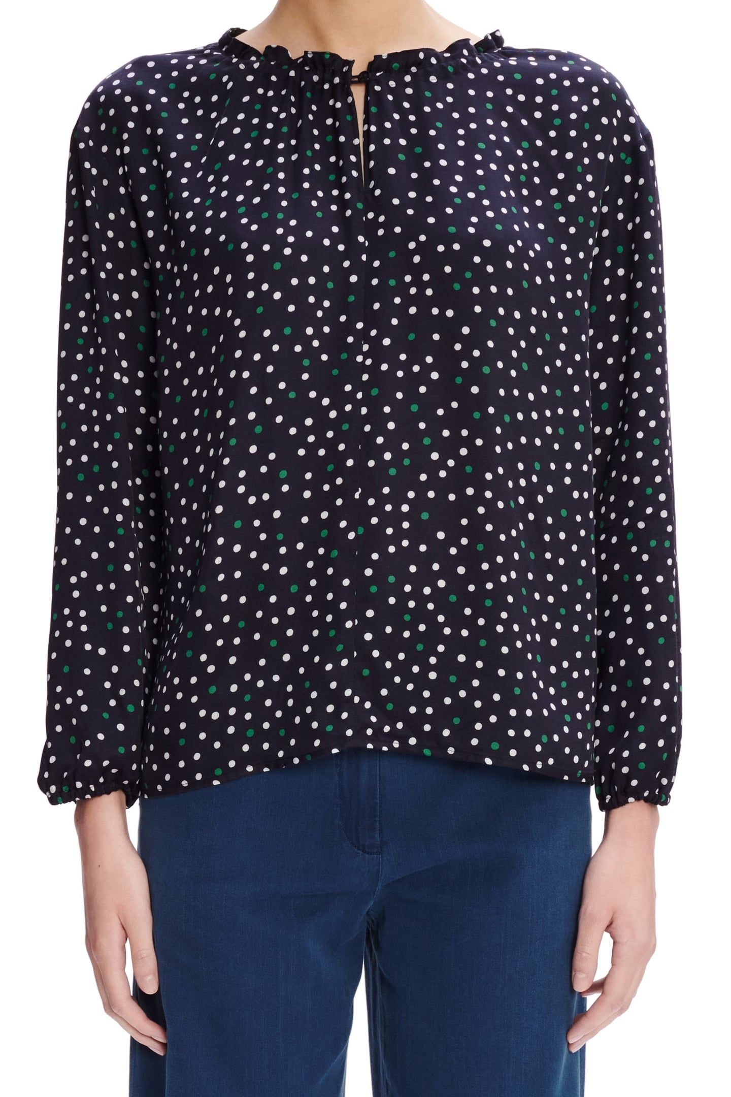 BLOUSE JULIE DARK NAVY 1
