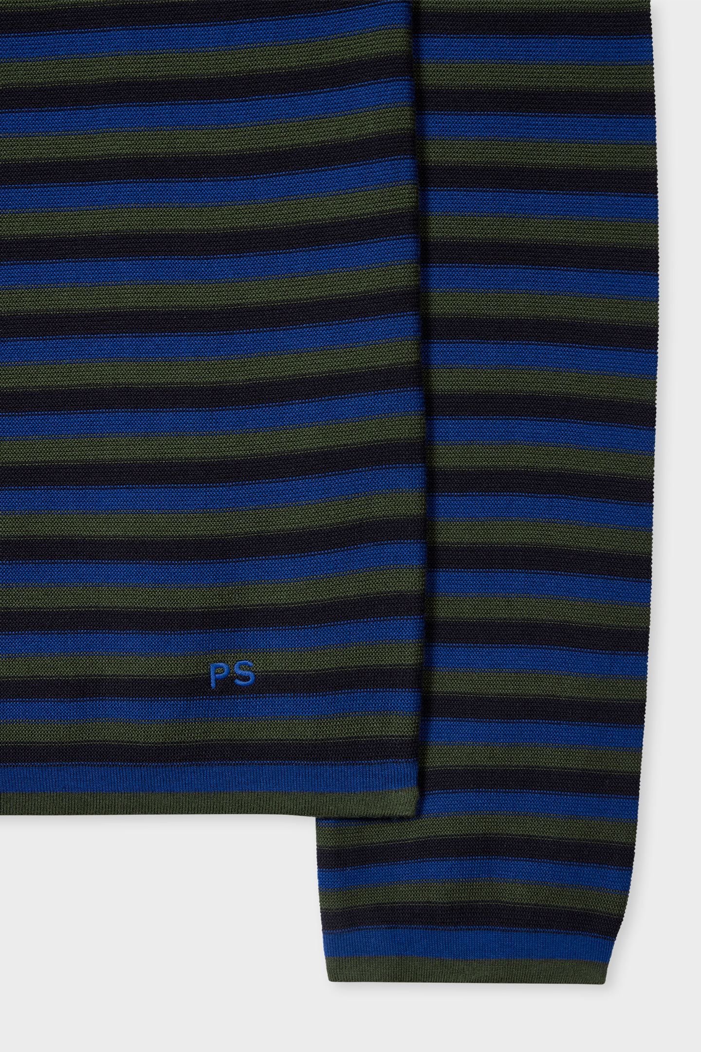 MENS SWEATER LS POLO VERY DARK NAVY 6