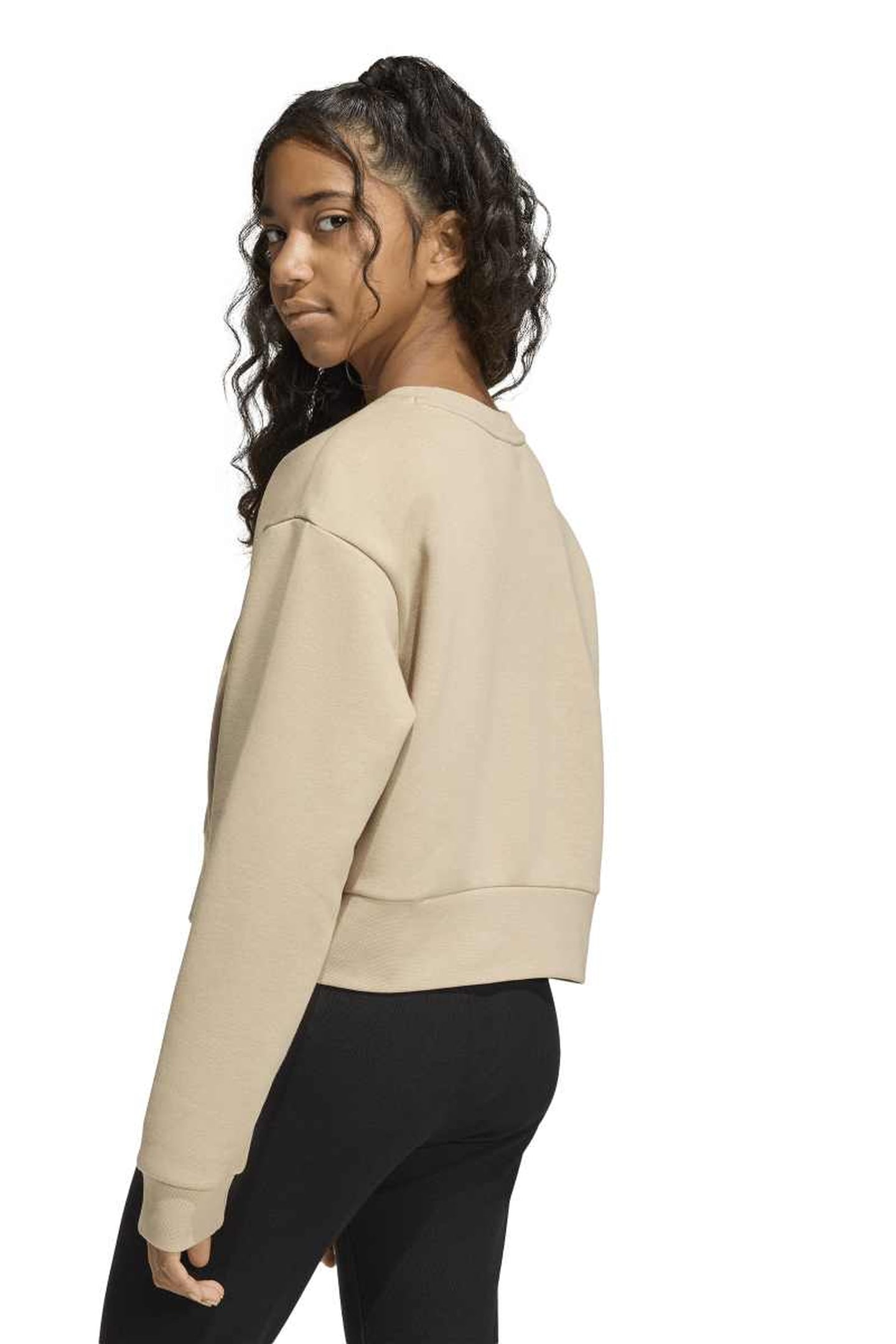 JUNIOR BOXY CREW STONE KHAKI 2