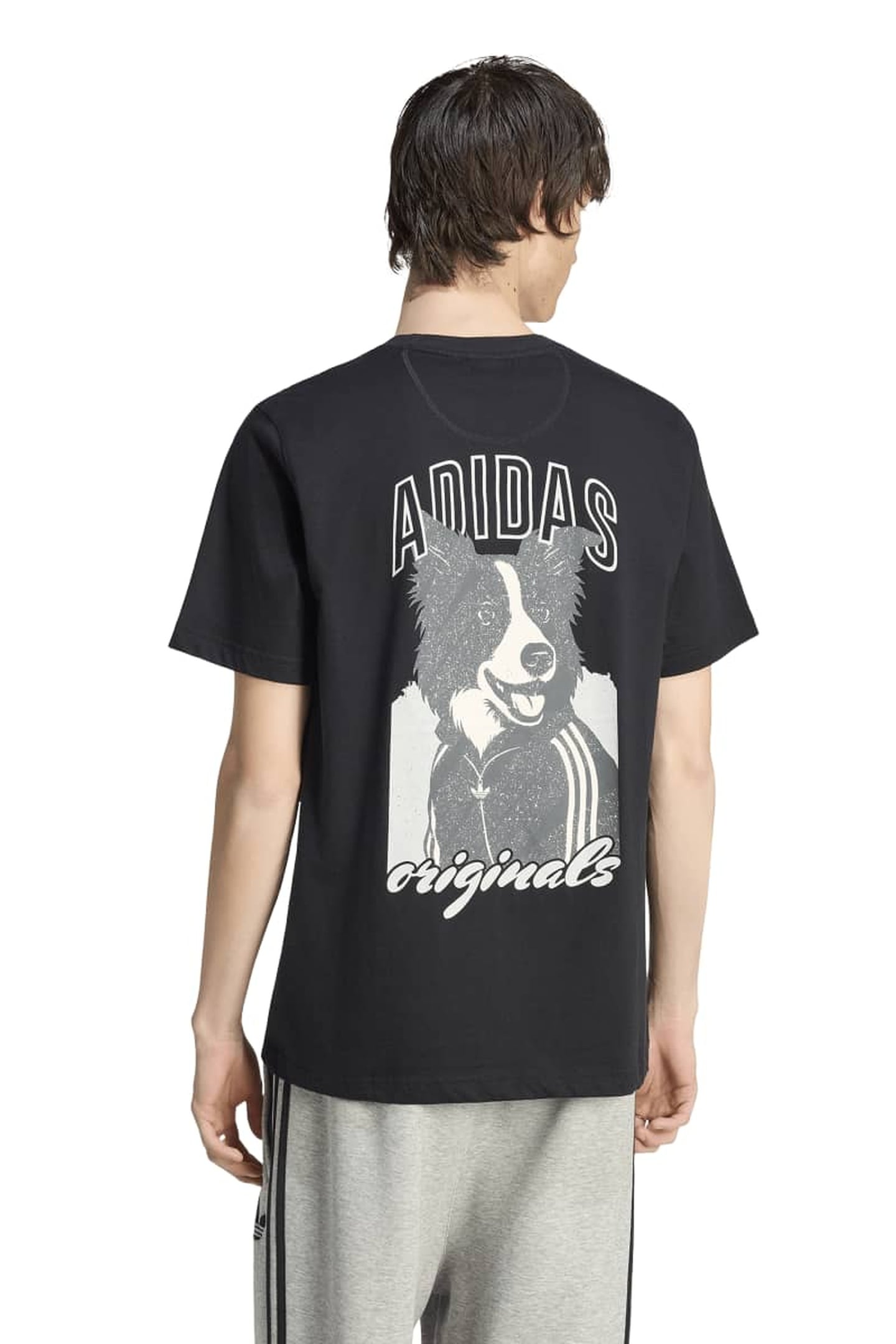 UNISEX DOG GFX TEE BLACK 2