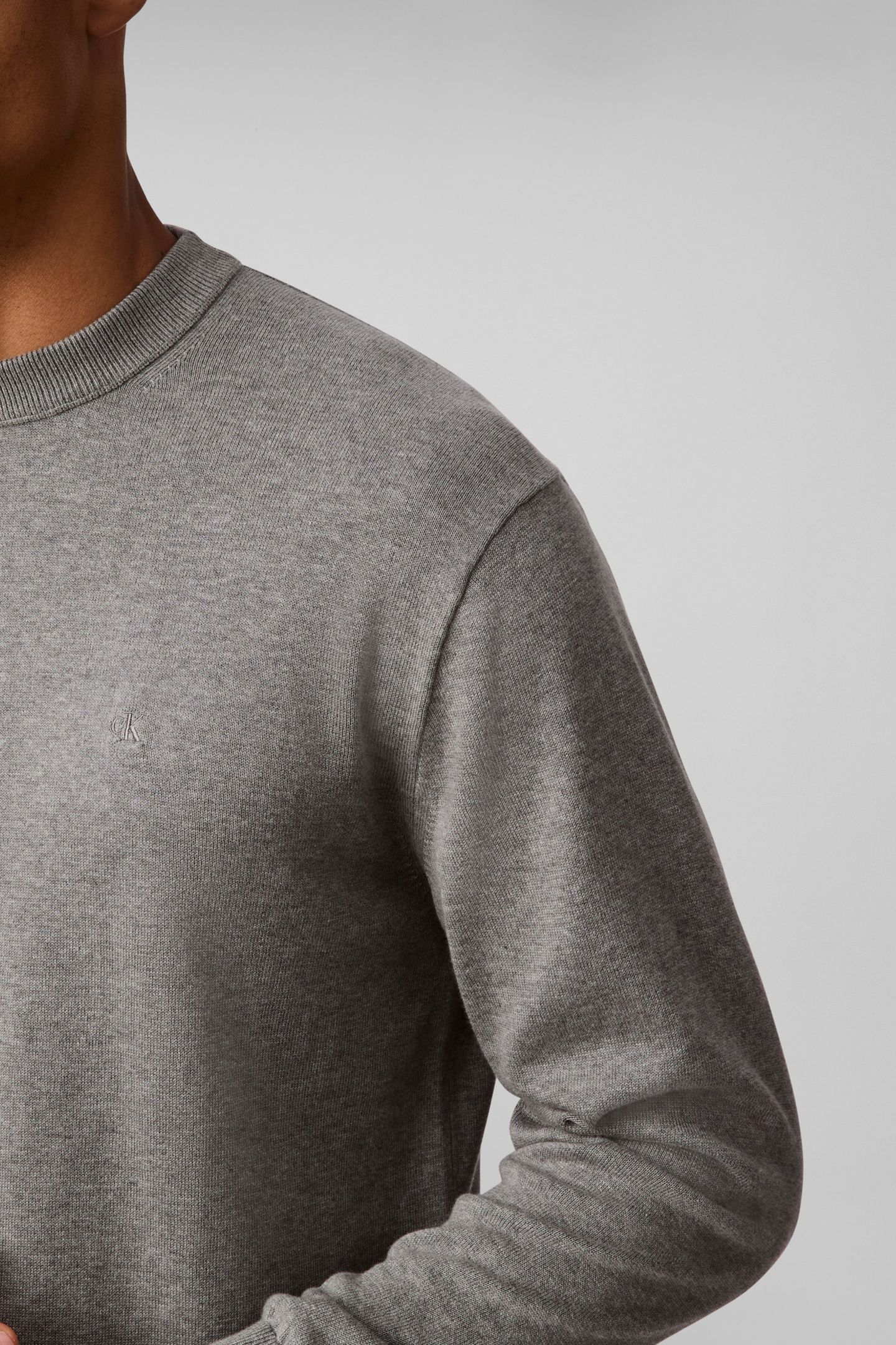 LS COTTON RELAXED B30 GREY HEATHER 6