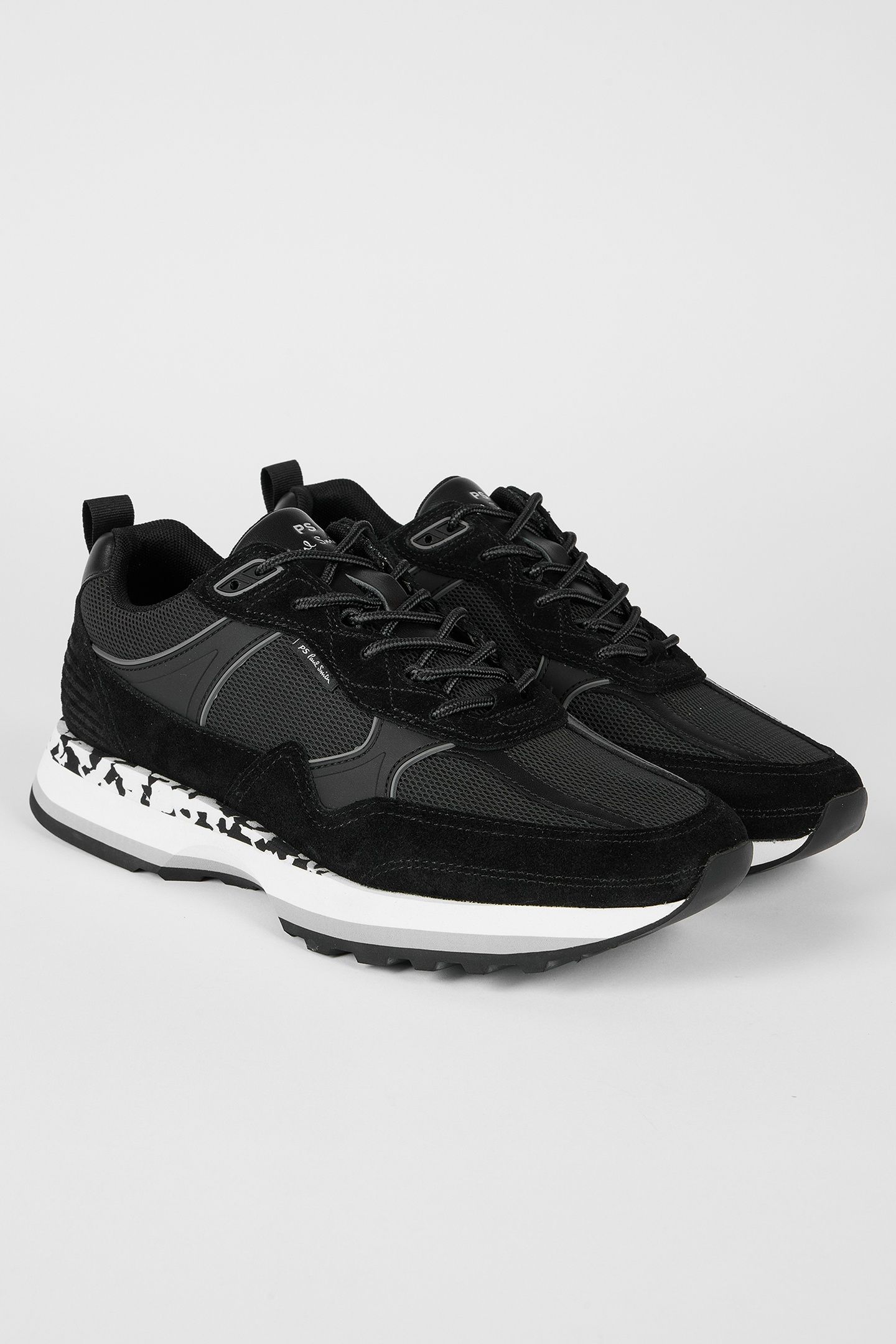 MENS SHOE BANKS BLACK BLACK 5