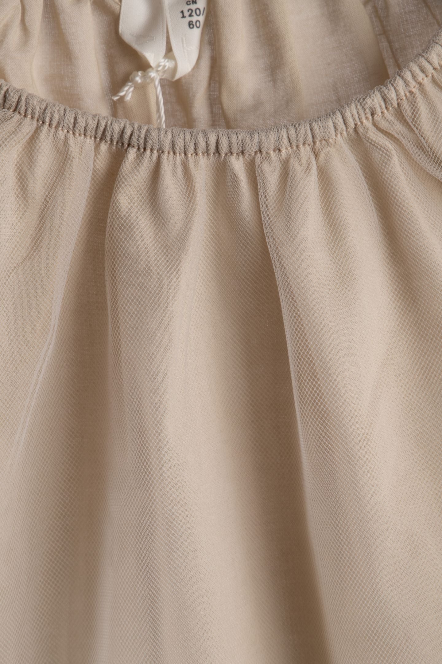 CINTINA TULLE DRESS BEIGE 4
