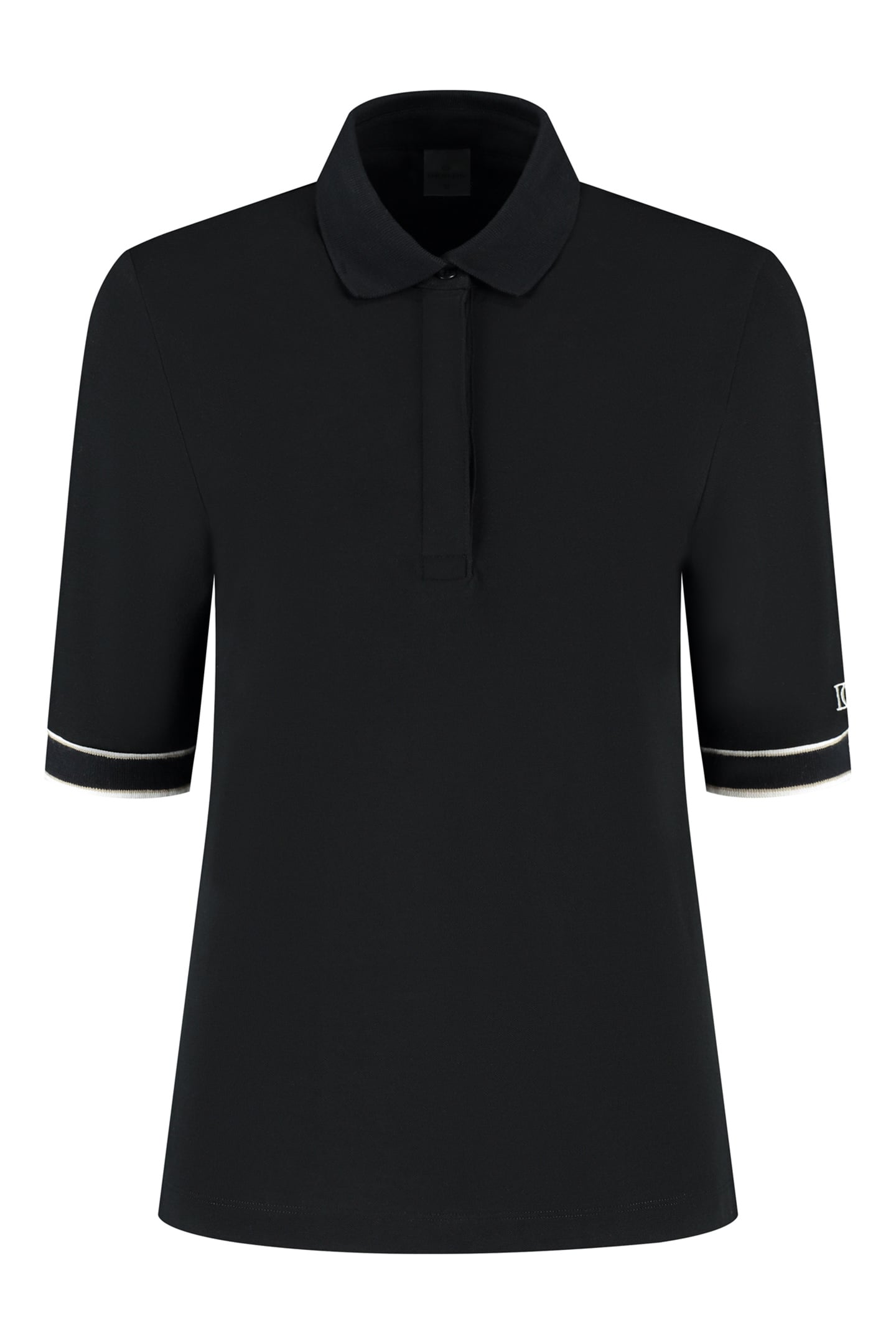 MELINE SHORT SLEEVE TOP BLACK 1