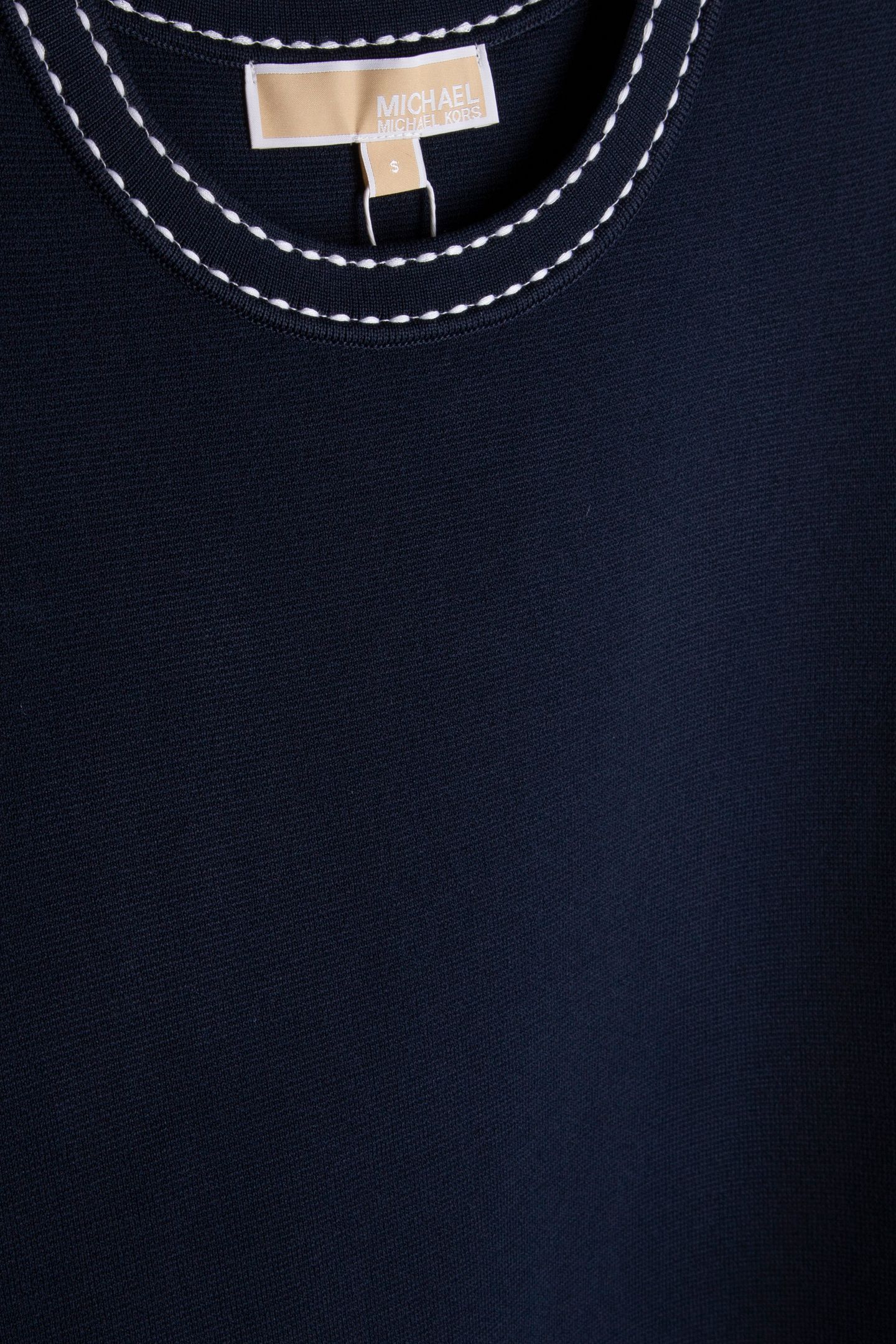 CONTRS STITCH SS MINI DRESS MIDNIGHT BLUE 4