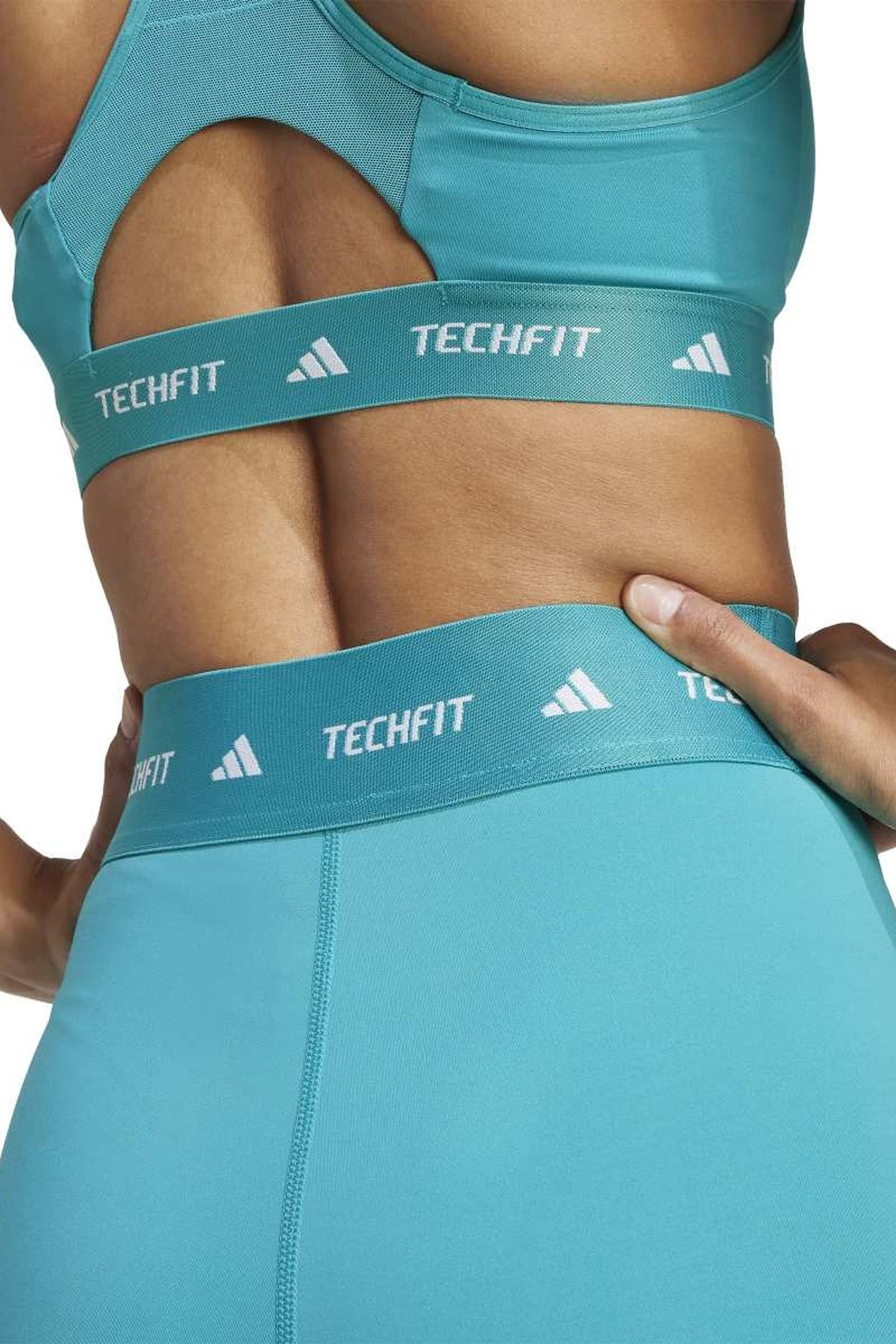 TF SHORT LEGGINGS PURE TEAL 5