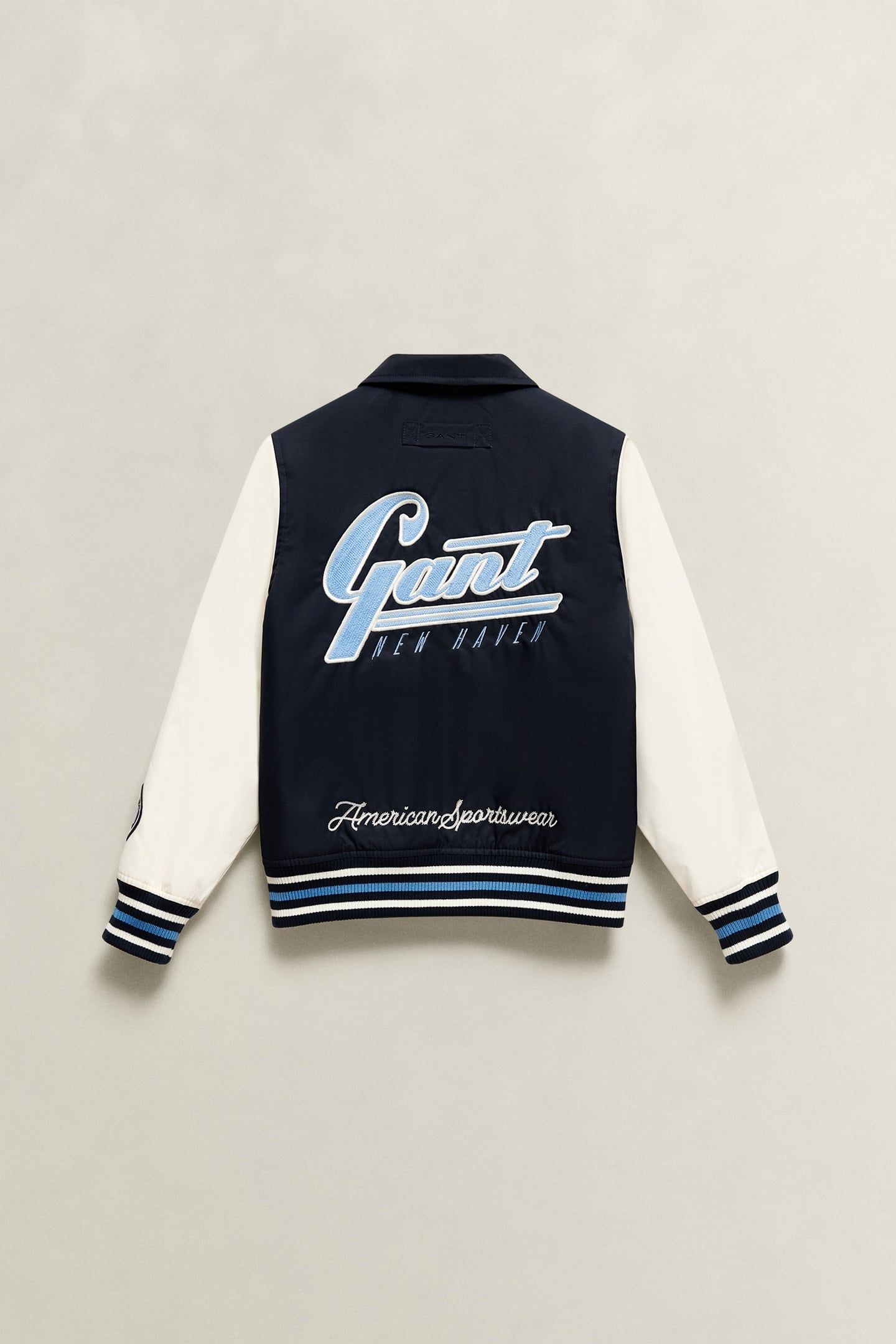 TEEN BOYS GRAPHIC VARSITY JACKET EVENING BLUE 2