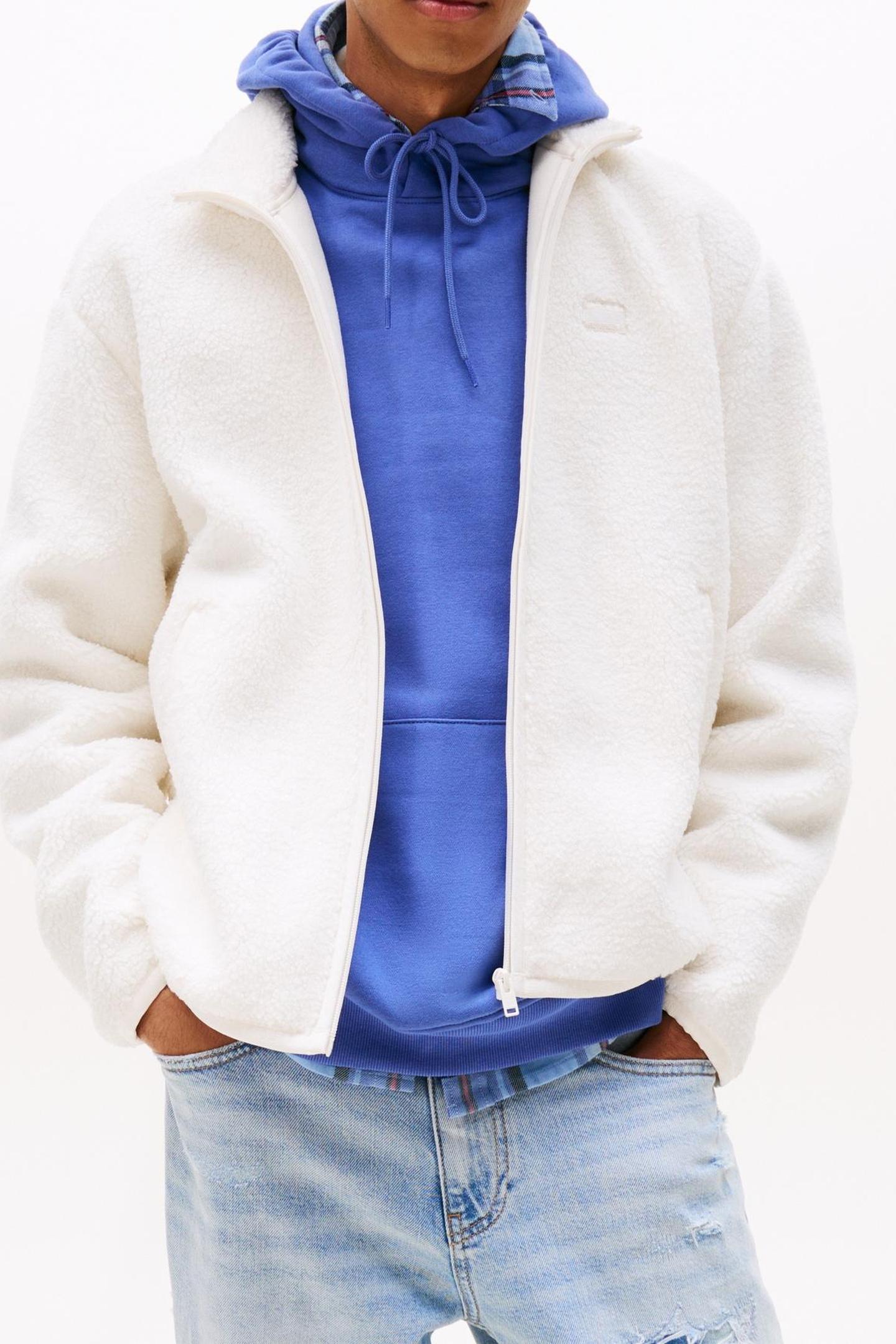 TJM RELAXED BADGE FULL ZIP ANCIENT WHITE 1
