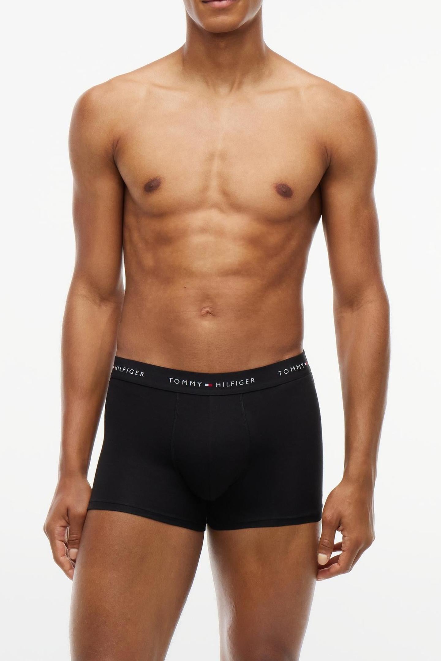 3-PACK WAISTBAND TRUNK BLACK/BLACK/BLACK 5