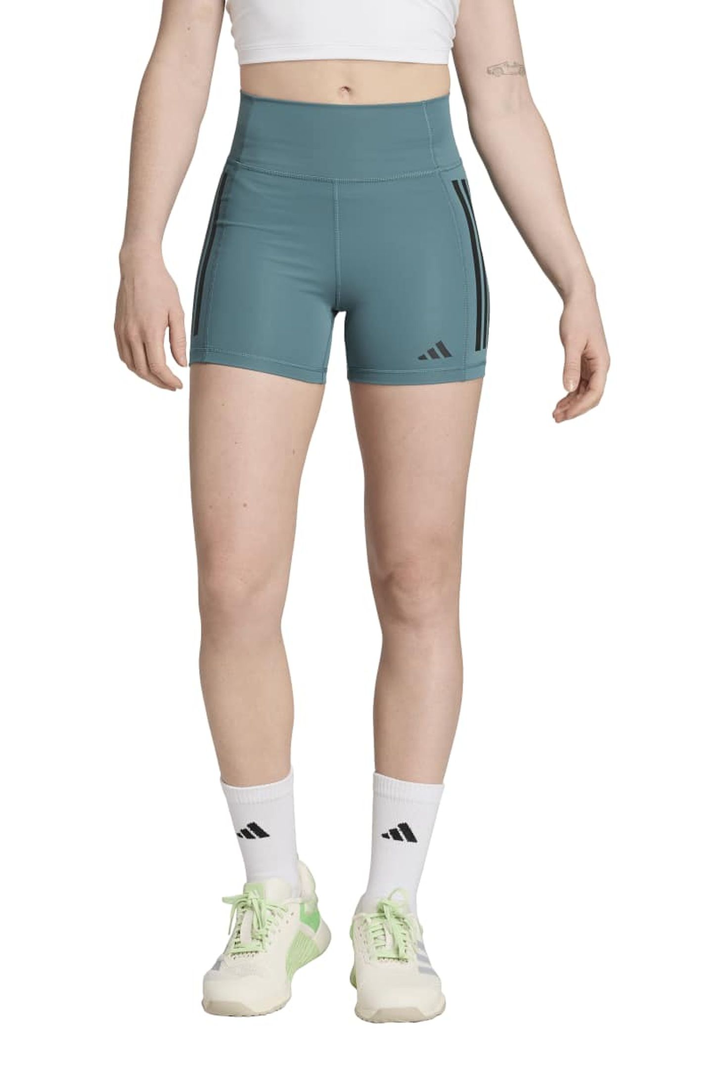 OPT 3S 1/4 LEGGINGS PRELOVED TEAL 3