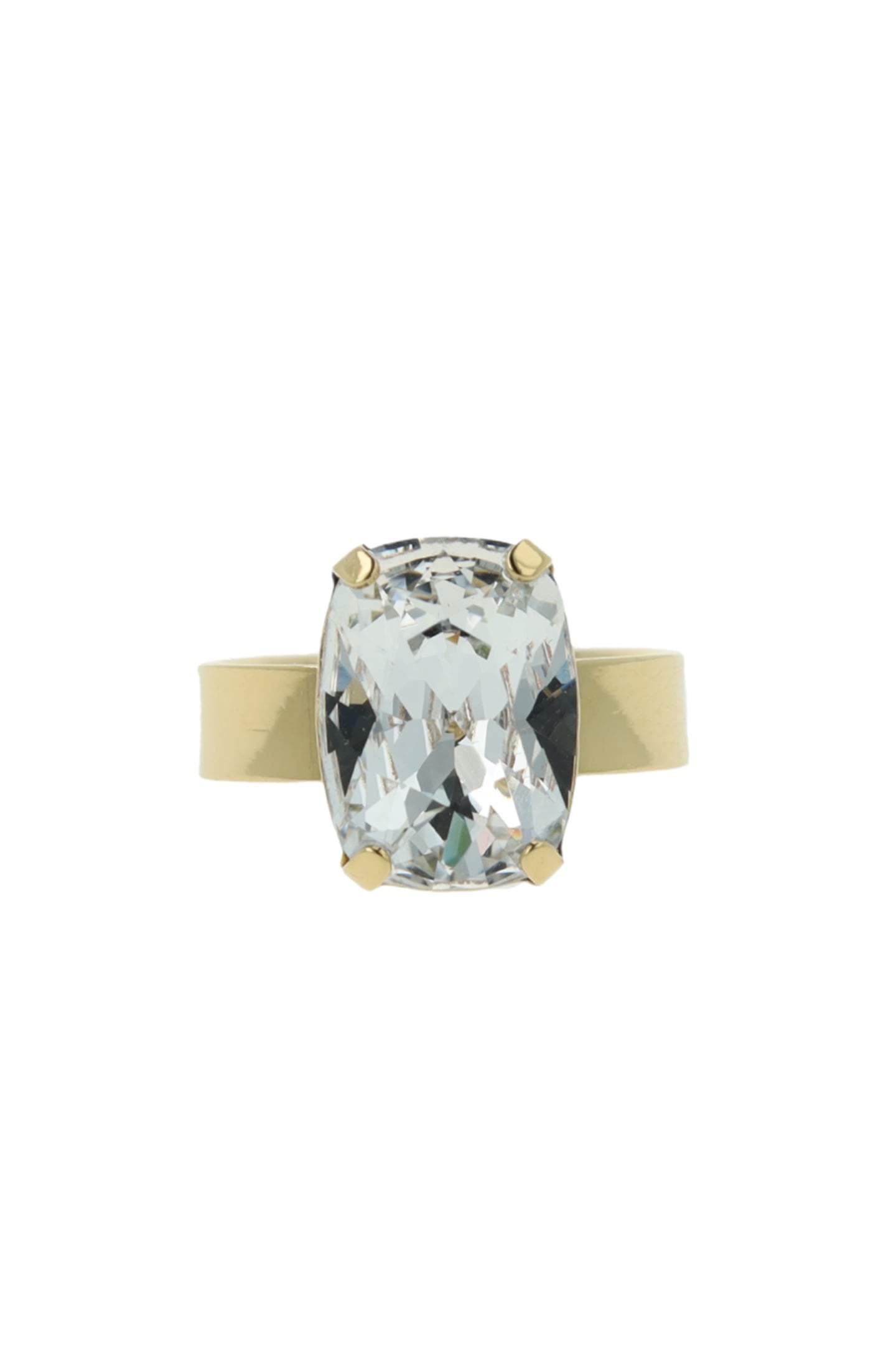 LADY DI RING CRYSTAL GOLD CRYSTAL 4