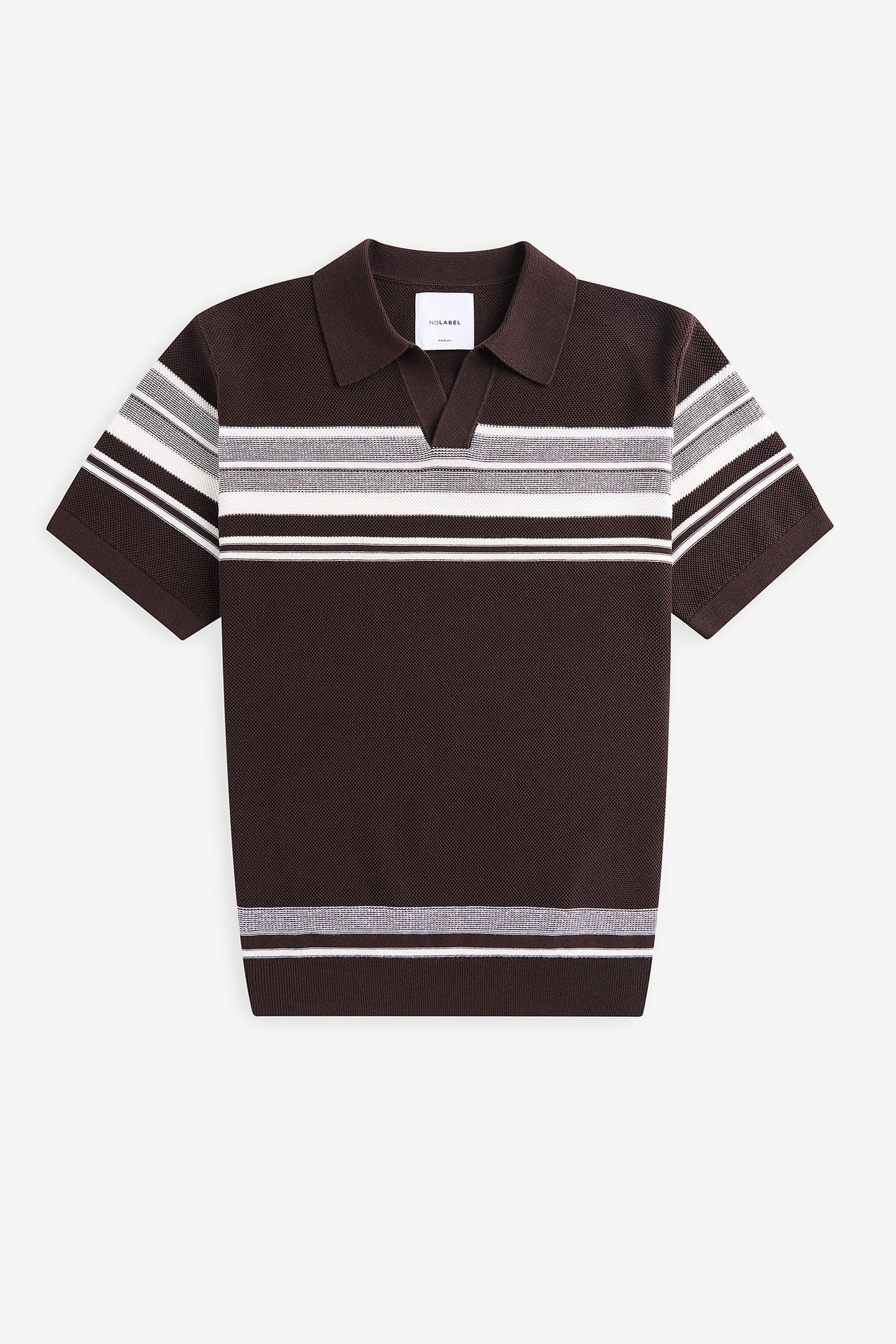 ETHAN COTTON STRIPE DARK BROWN 3