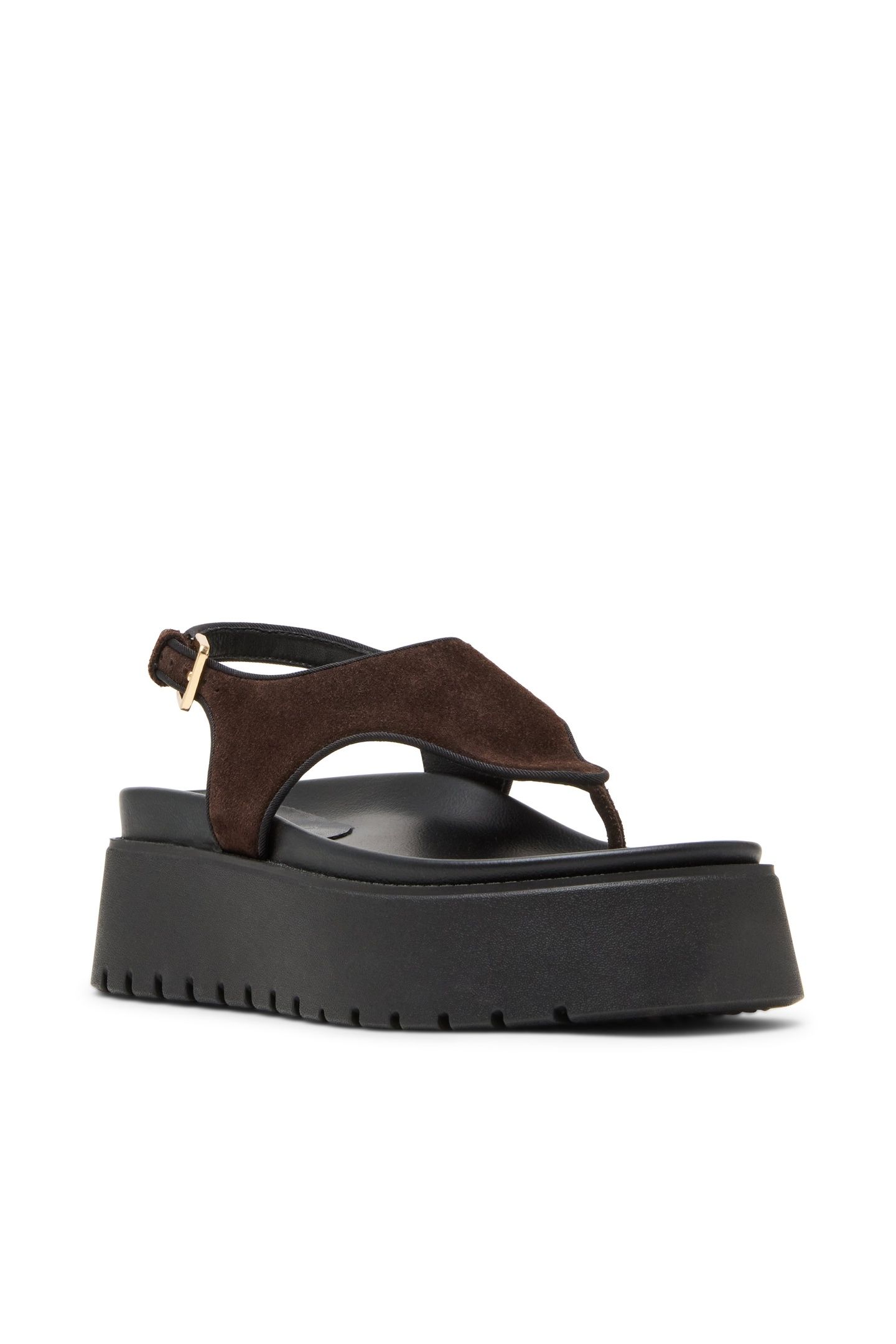 TABOR SANDALS BROWN SUEDE 2