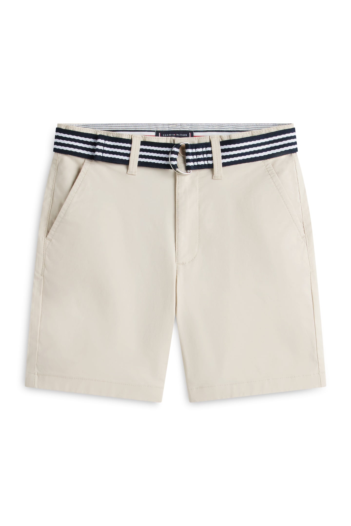 BOYS BAGGY CHINO BELTED SHORT CLASSIC BEIGE 4