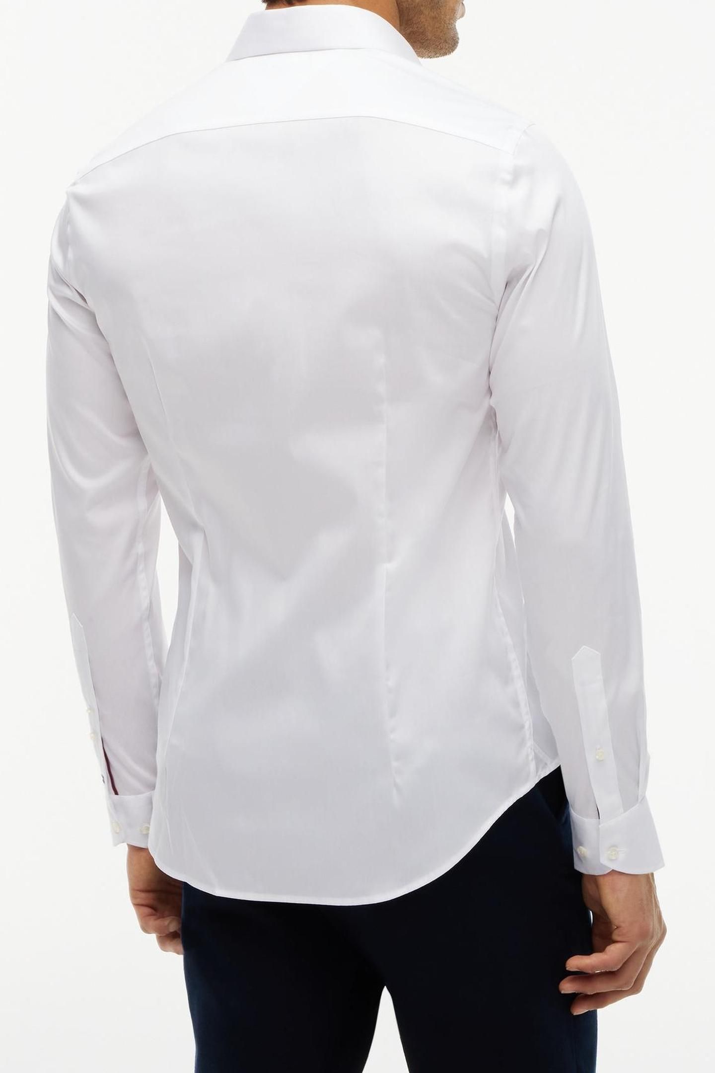 NY FLEX COLLAR SOLID WHITE 6