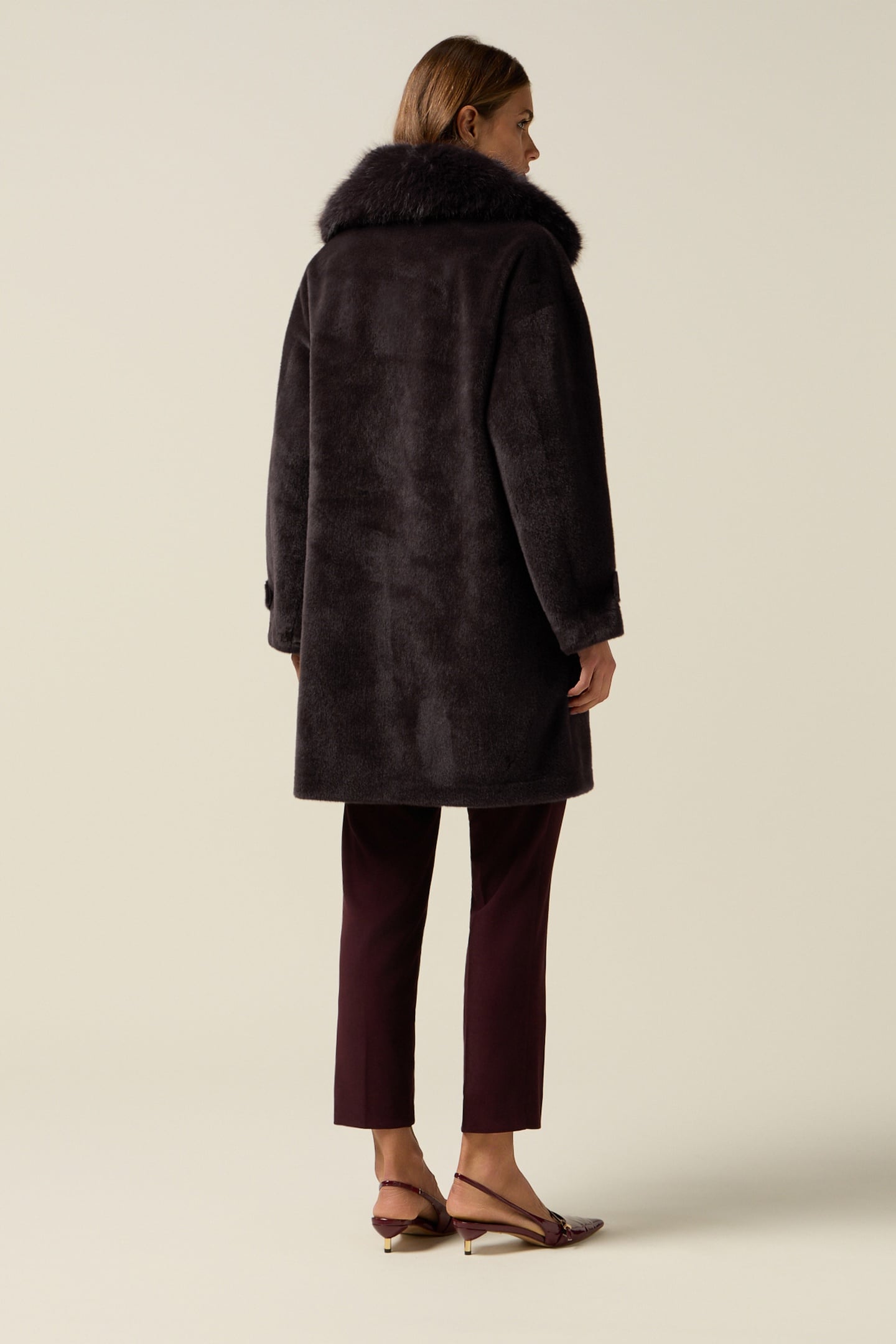 SOFT FABRIC COAT GREY 2