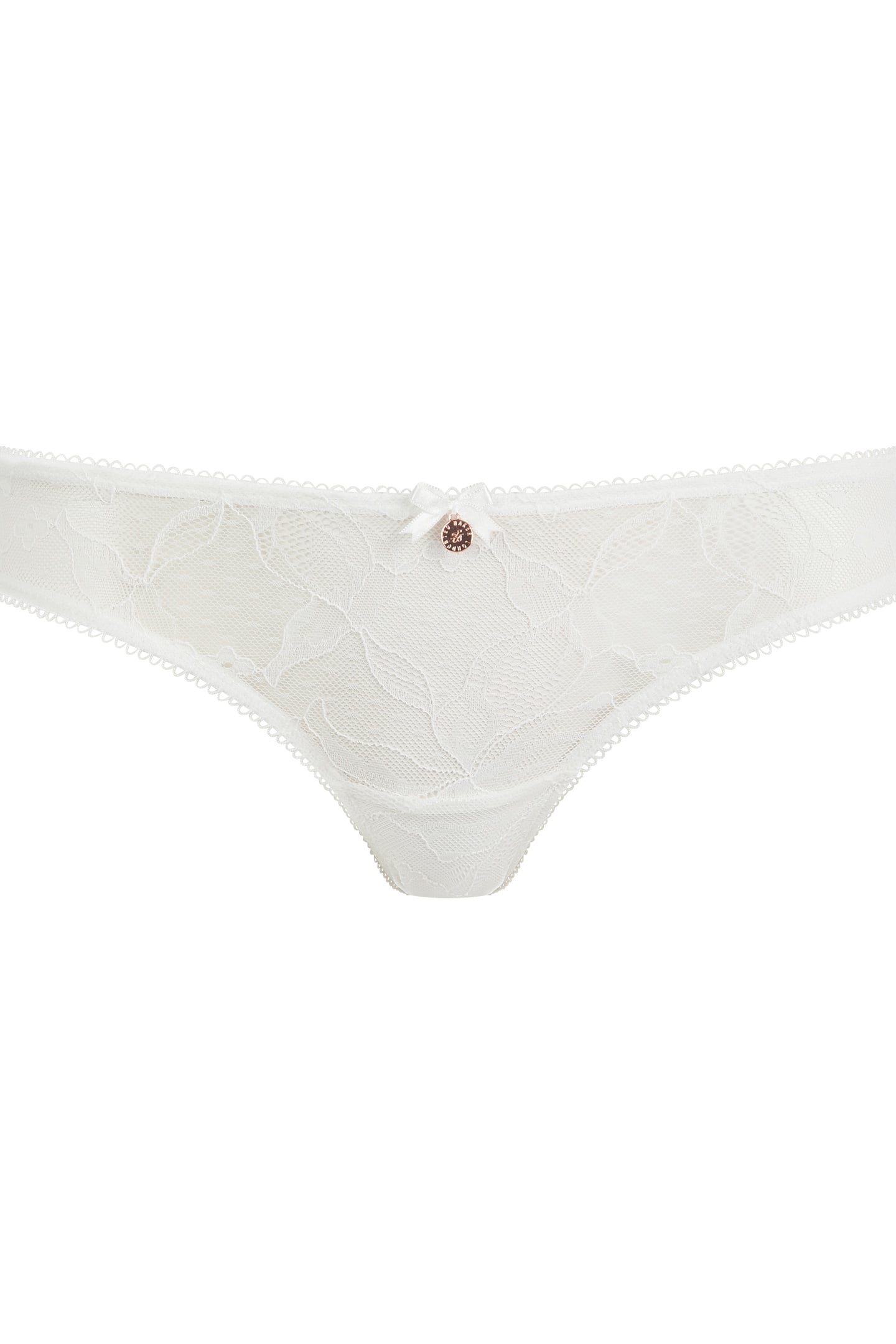 JULIA 1PK LACE BRIEF OPTIC WHITE 1