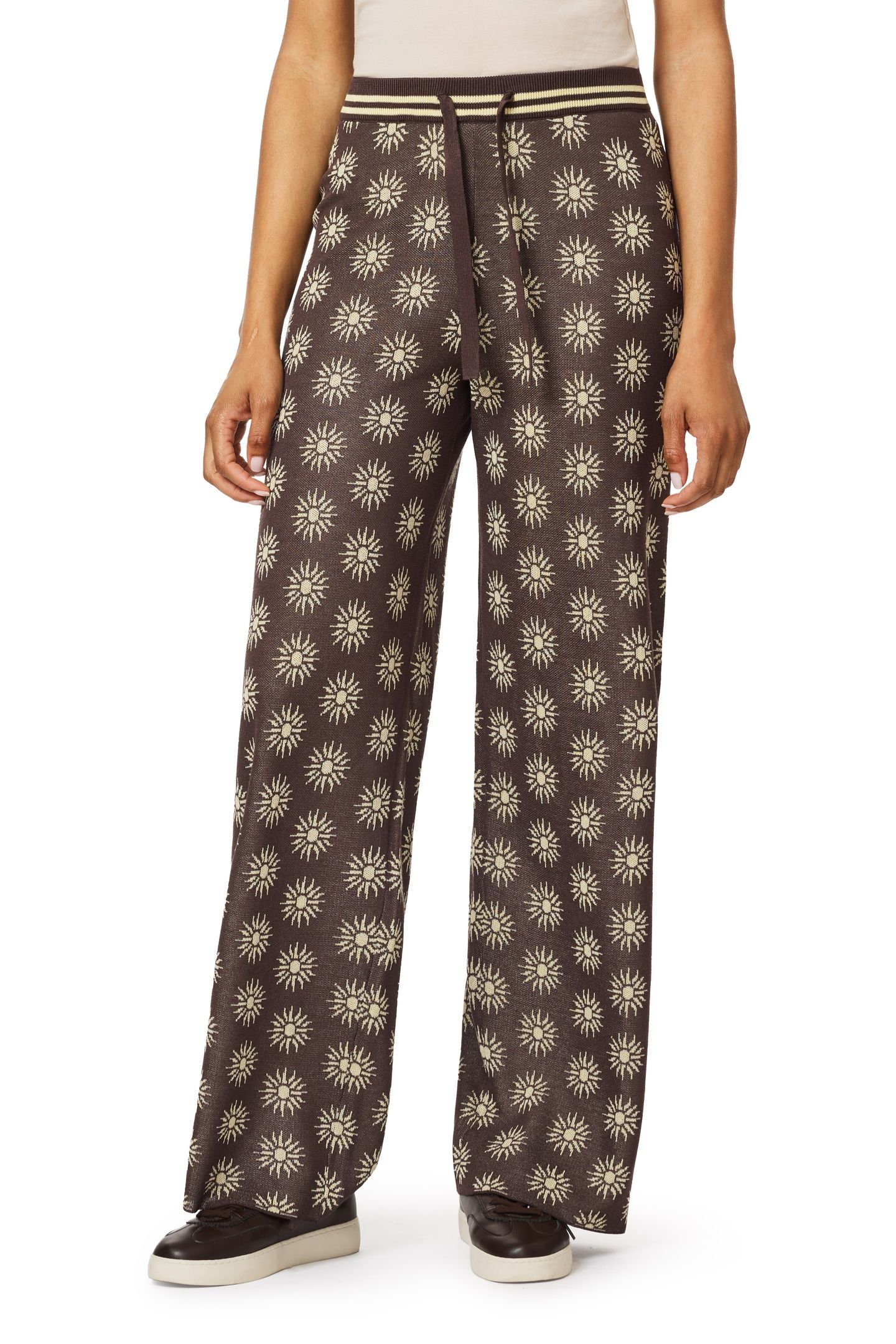 DRAWSTRING PANT SEAL BROWN/ REED YELLOW 6