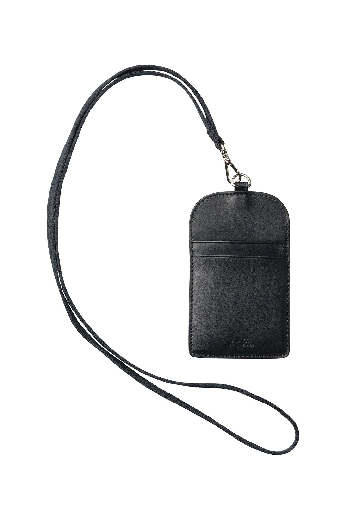 UNISEX BADGE HOLDER BLACK 1