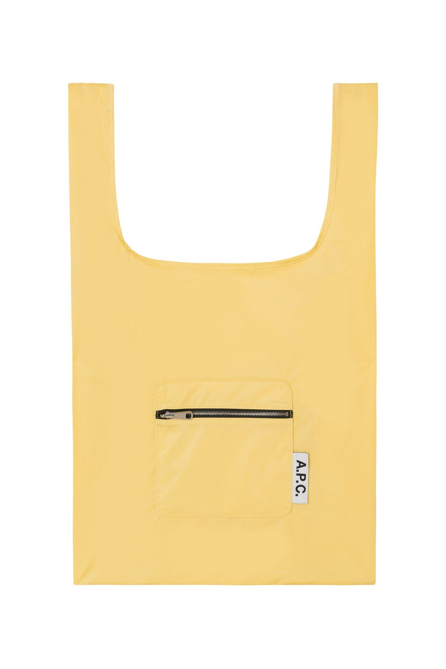UNISEX SHOPPING BAG ULTRALIGHT MINIMAL LIGHT YELLOW 1