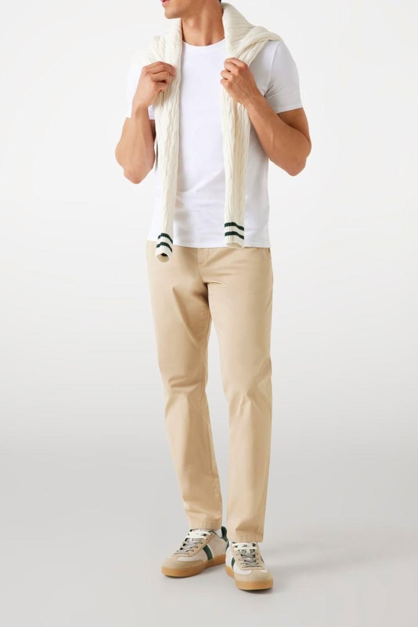 MYRON DRESSY BEIGE BLANCO 3