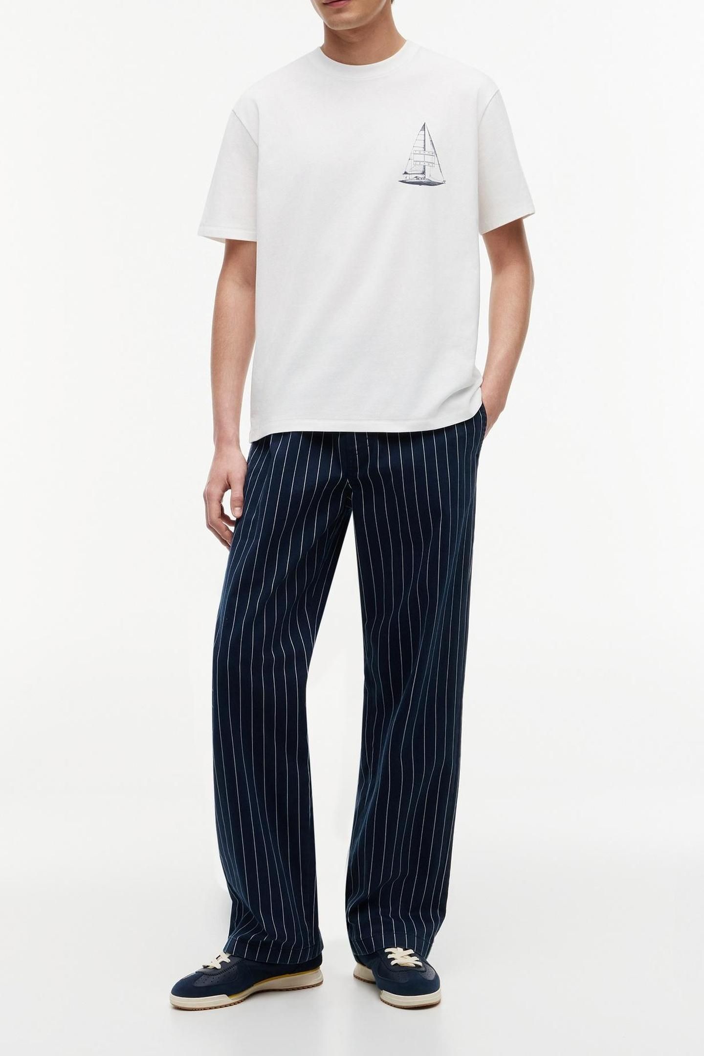 TJM RELAXED SAILBOAT SS ECRU 3