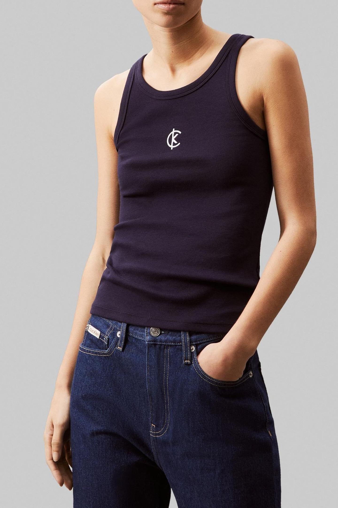 SL COTTON CONTOUR RIB BARITONE BLUE 1