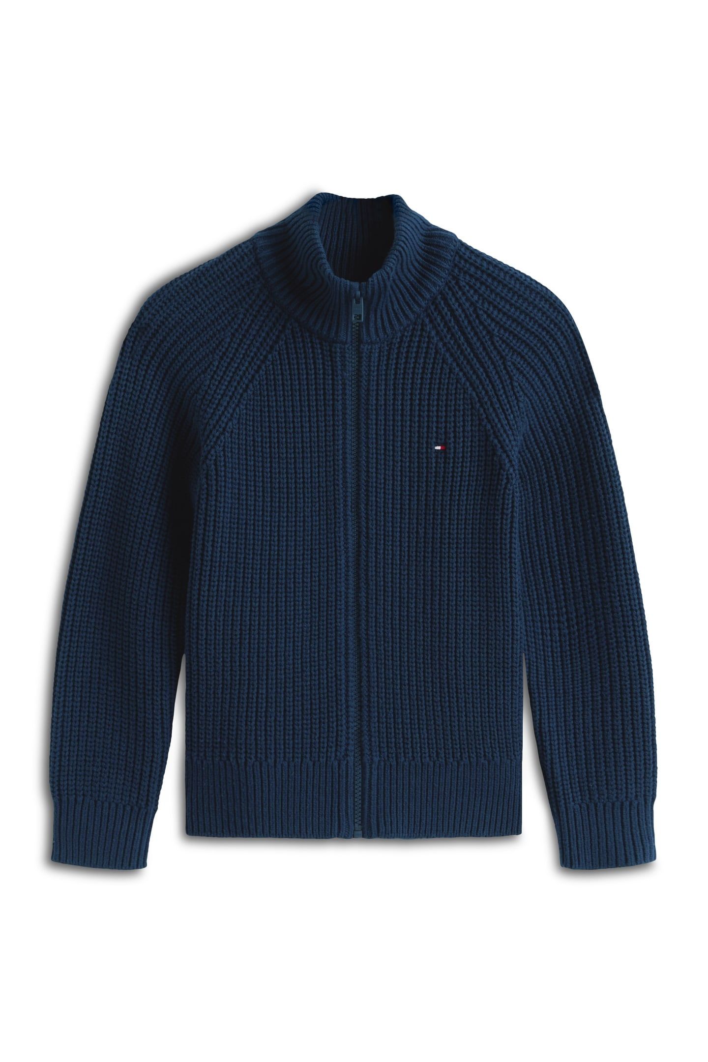 BOYS HALF CARDIGAN FULL ZIP DARK NIGHT NAVY 5