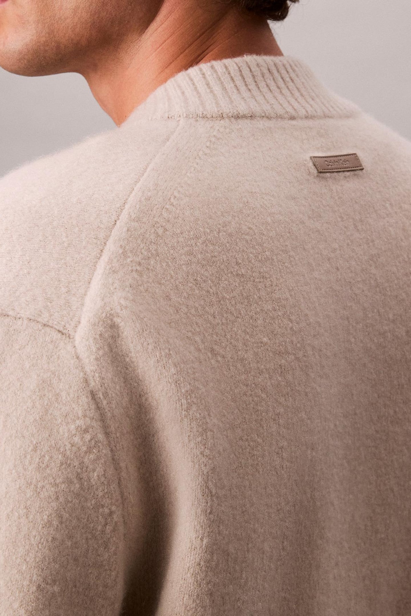 LS BOMBER CASHMERE ISLAND FOSSIL 7