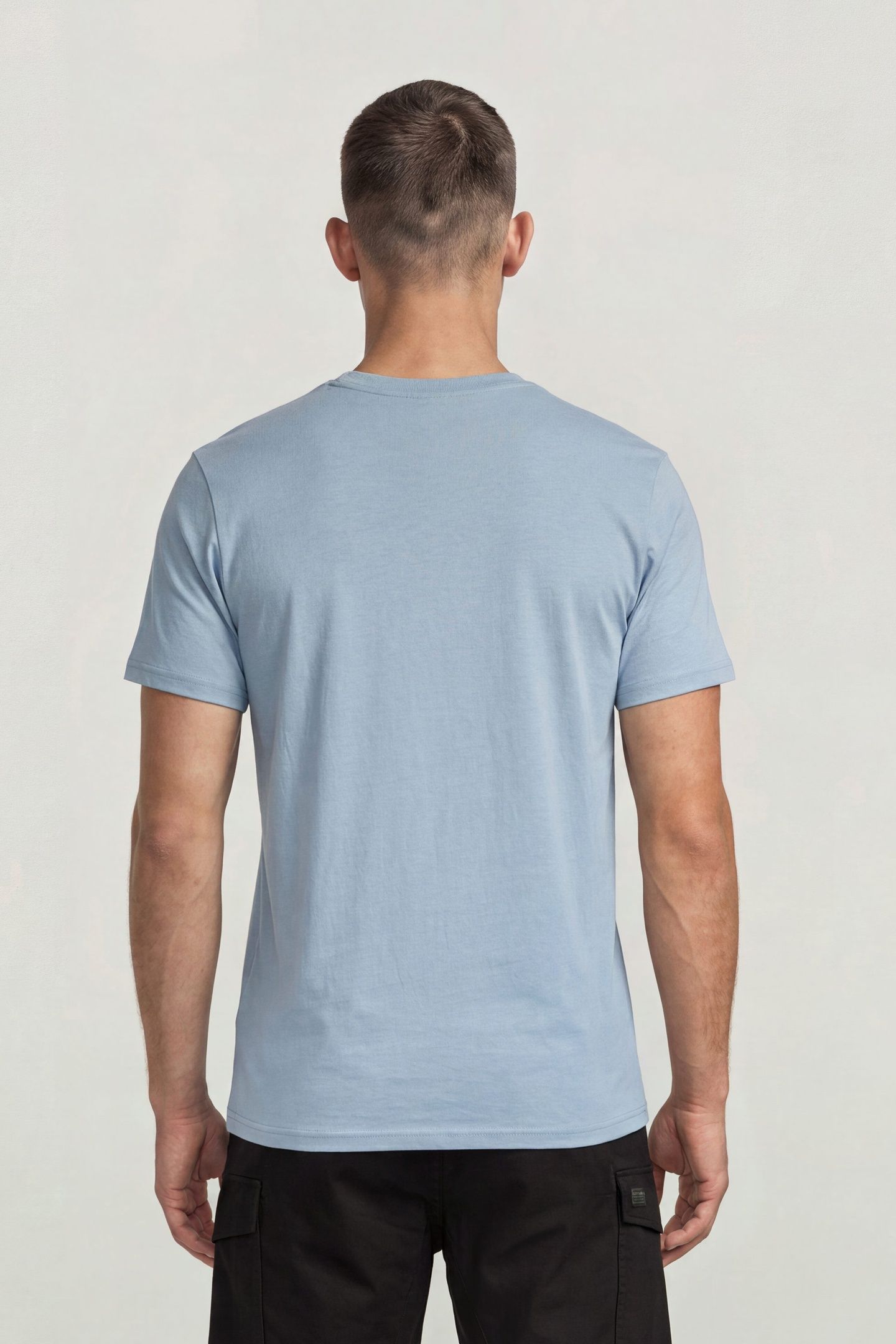 G-STAR SLIM T-SHIRT S/S LIGHT/PASTEL BLUE 2