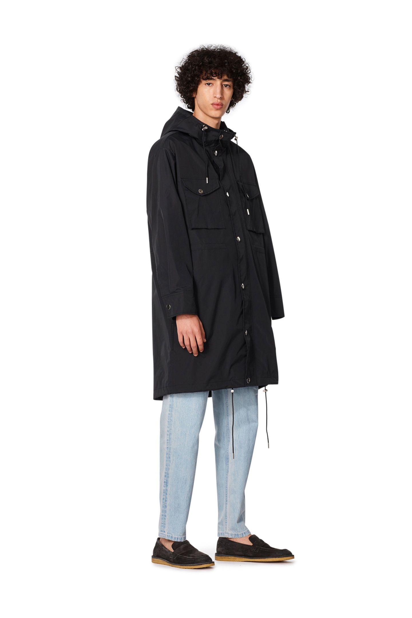 UNISEX PARKA ALAN BLACK 1