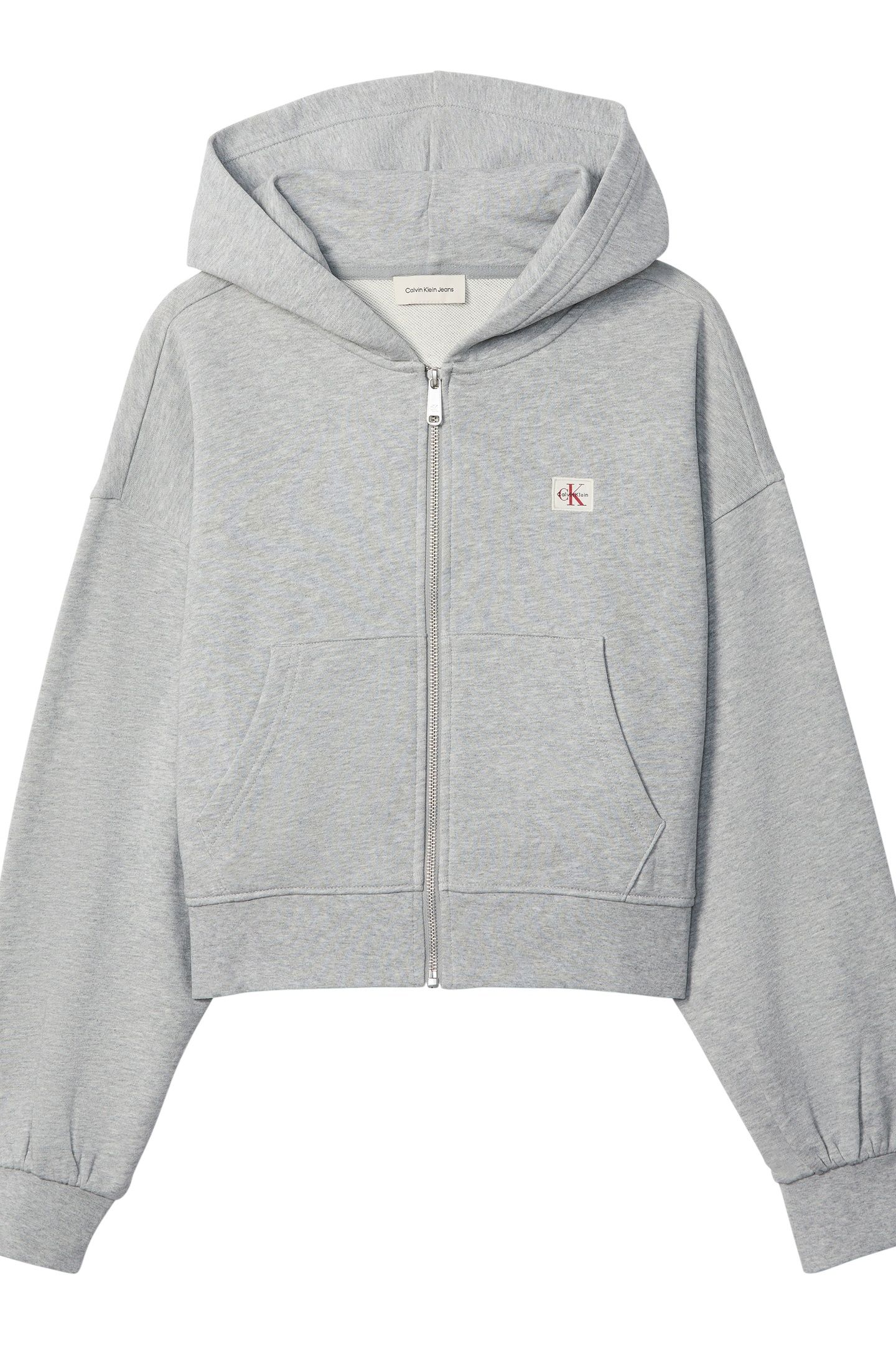 FRENCH TERRY WOVEN GREY HEATHER 4