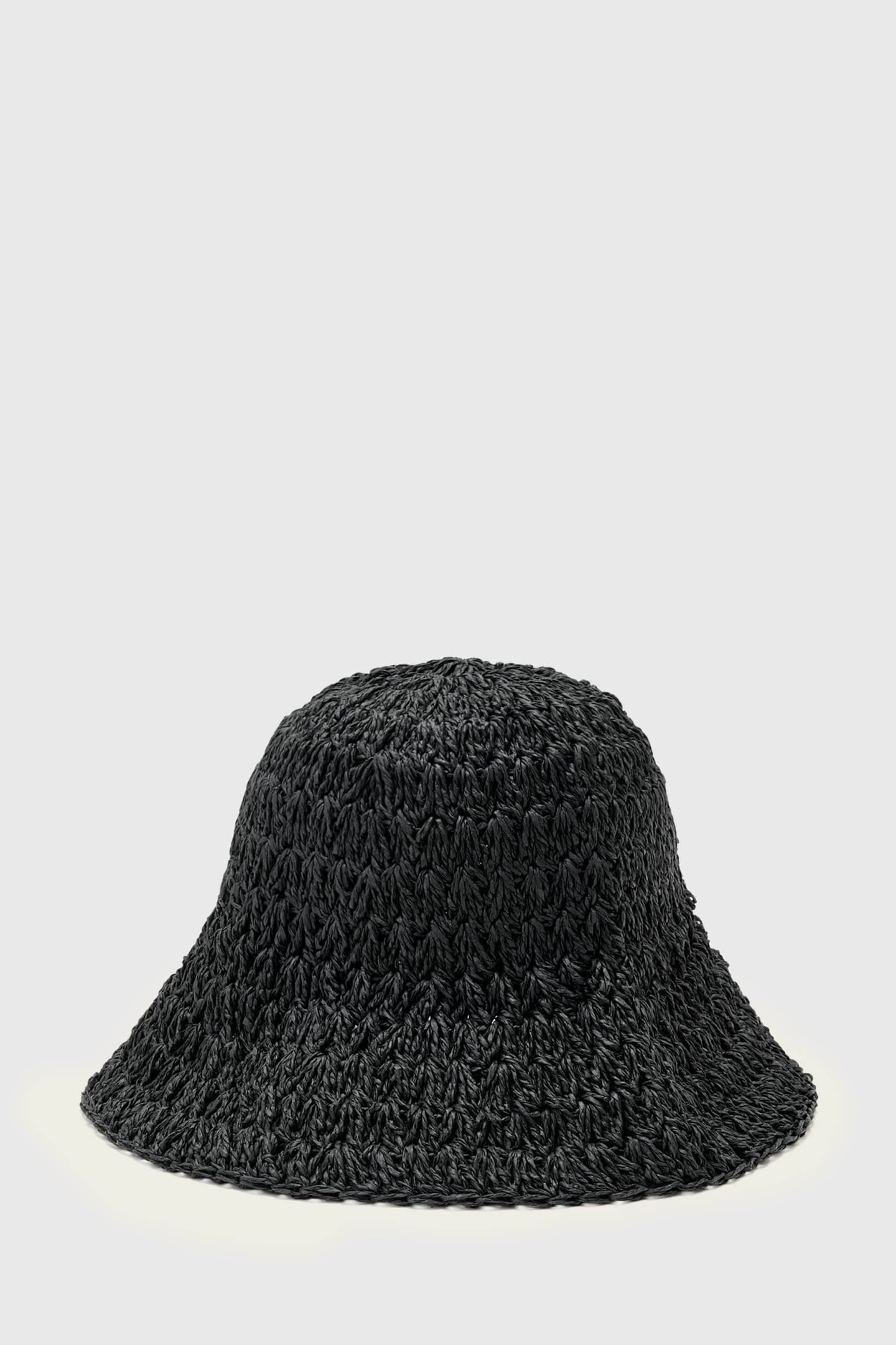 WILLOW STRAW HAT BLACK 3
