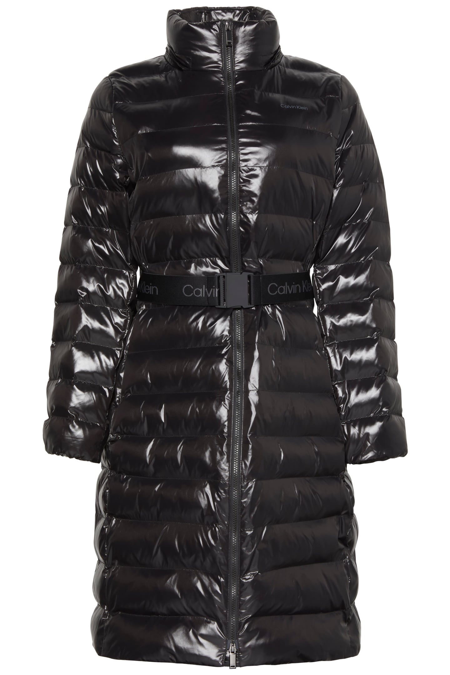 BELTED LIGHTWEIGHT COAT BLACK 4