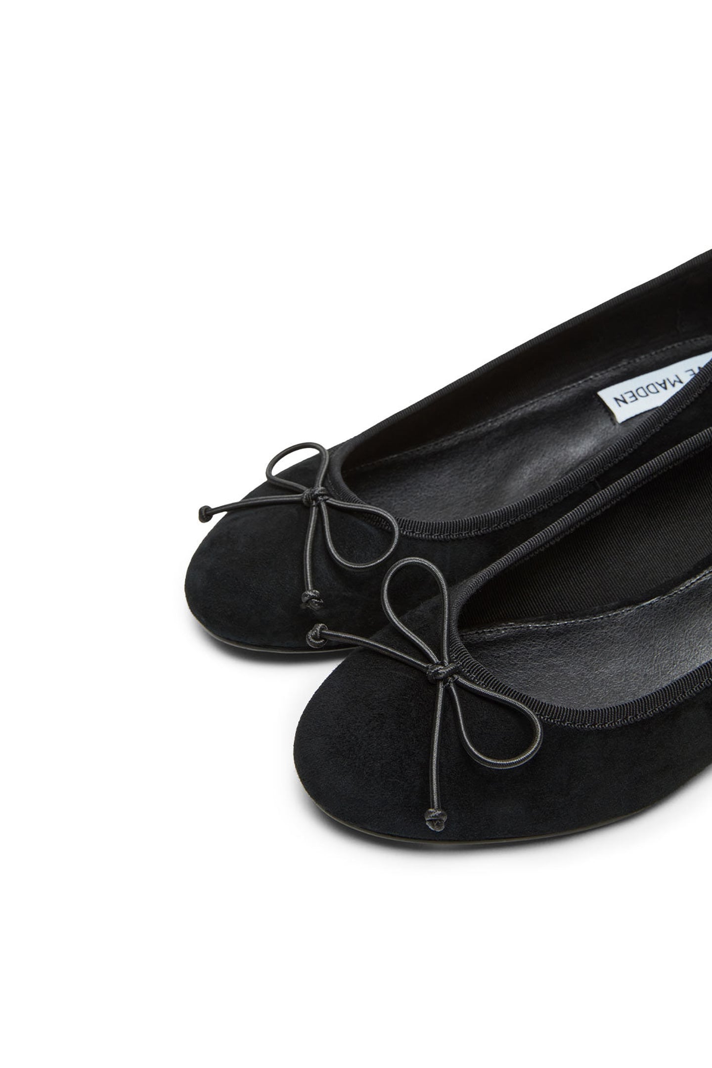 CHERISHER FLAT SHOES BLACK SUEDE 5