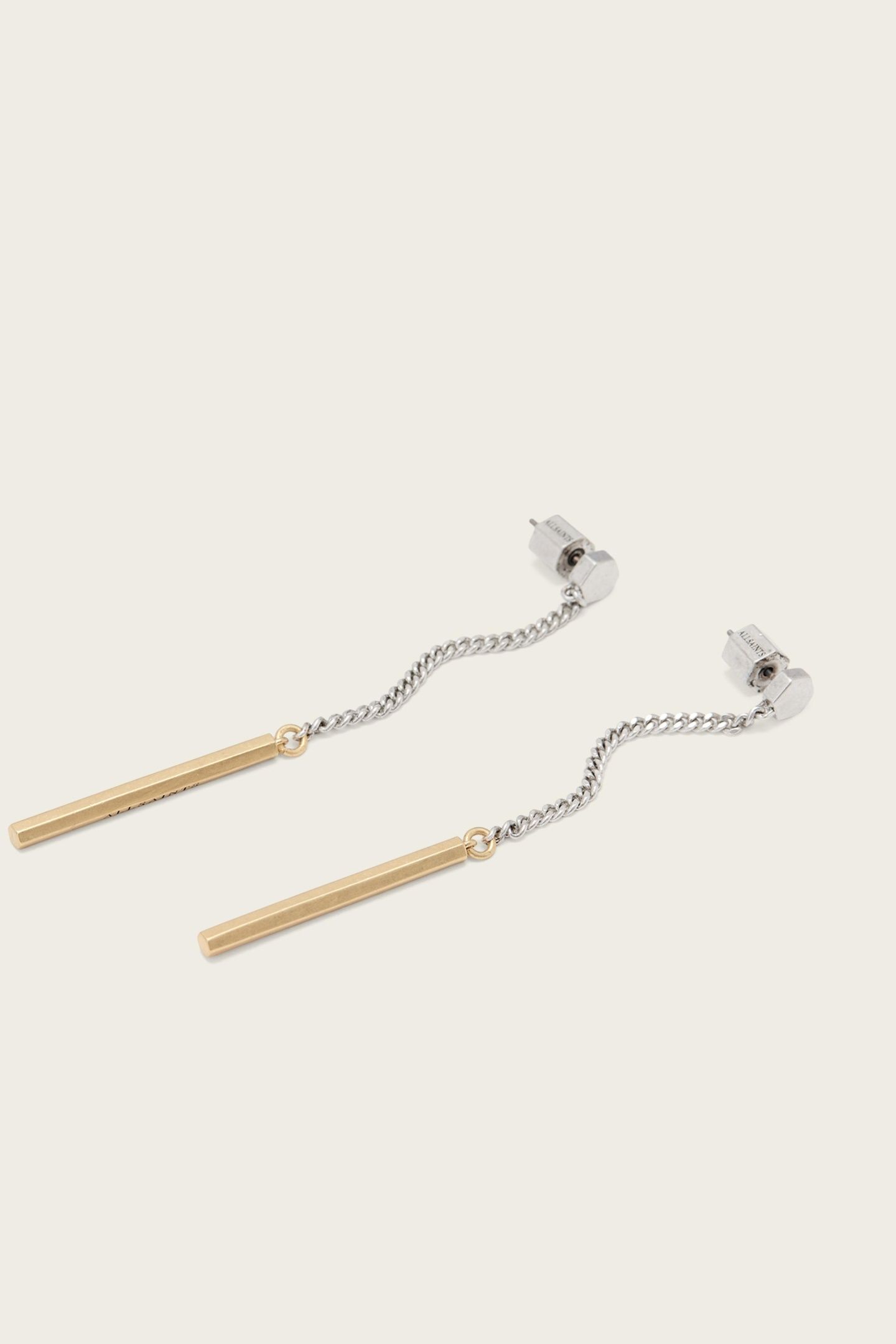 MAEVE LINEAR ERNGS WARM SILVER MIX 3