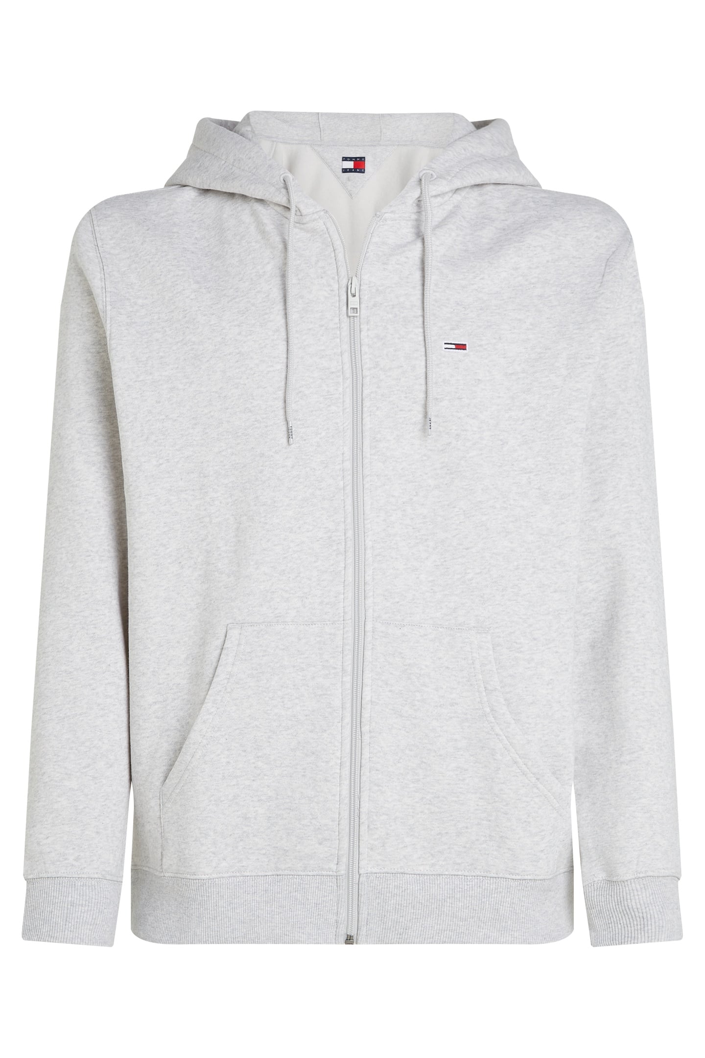 TJM REG FLAG ZIP THRU SILVER GREY HEATHER 4