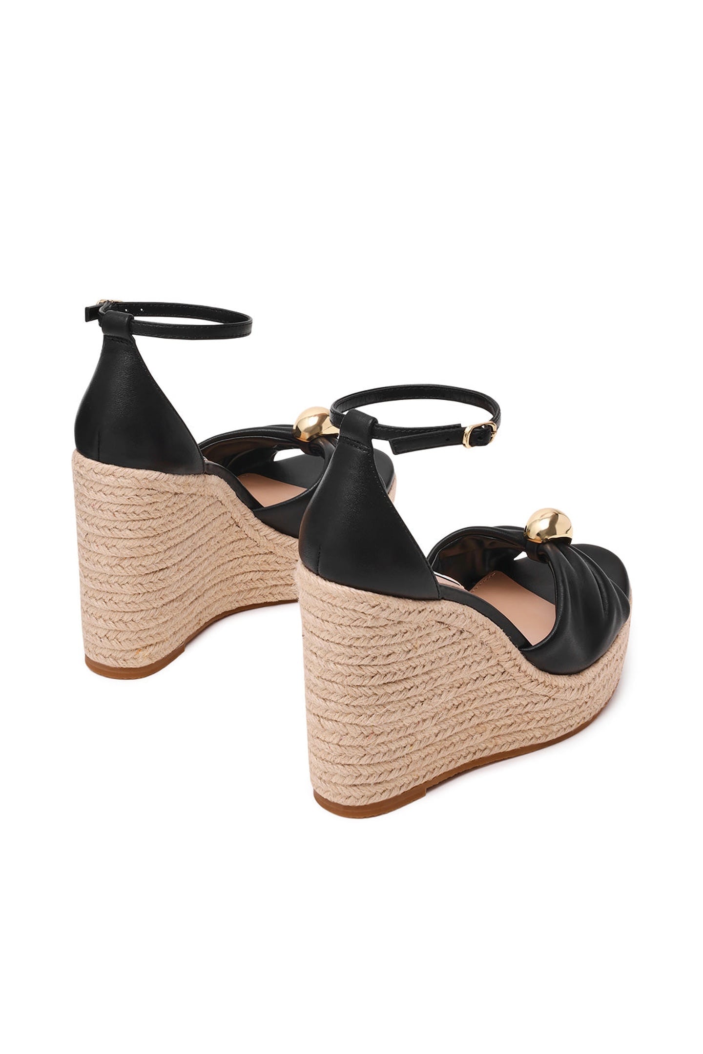 TALIYA SANDALS BLACK LEATHER 3