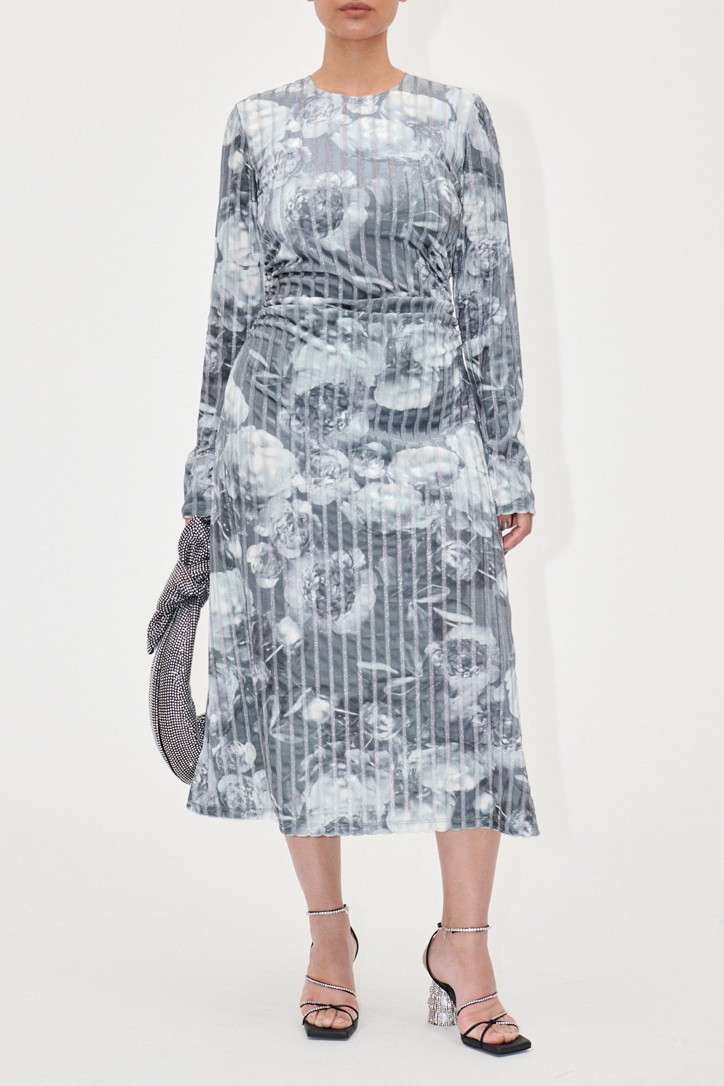 BLACKLEY DRESS METALIZED PEONIES 1